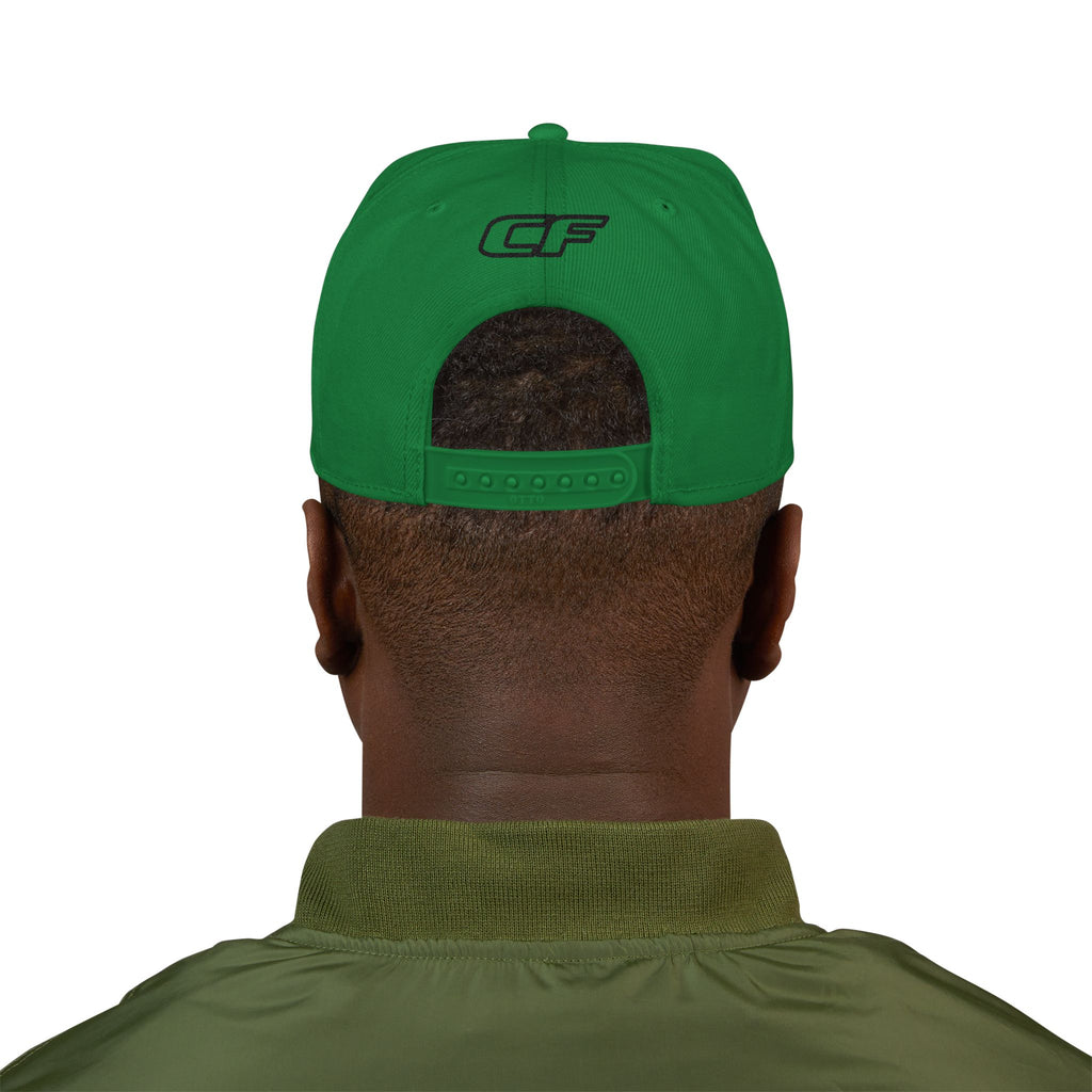 Embroidered 'Shift' Snapback Hat — Motorsport Logos