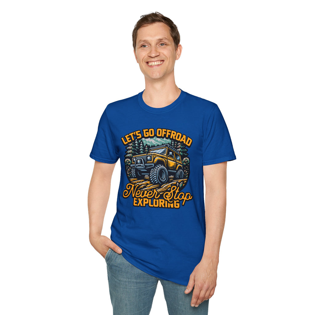 Offroad Adventure T‑Shirt — "Let's Go Offroad" Graphic Tee