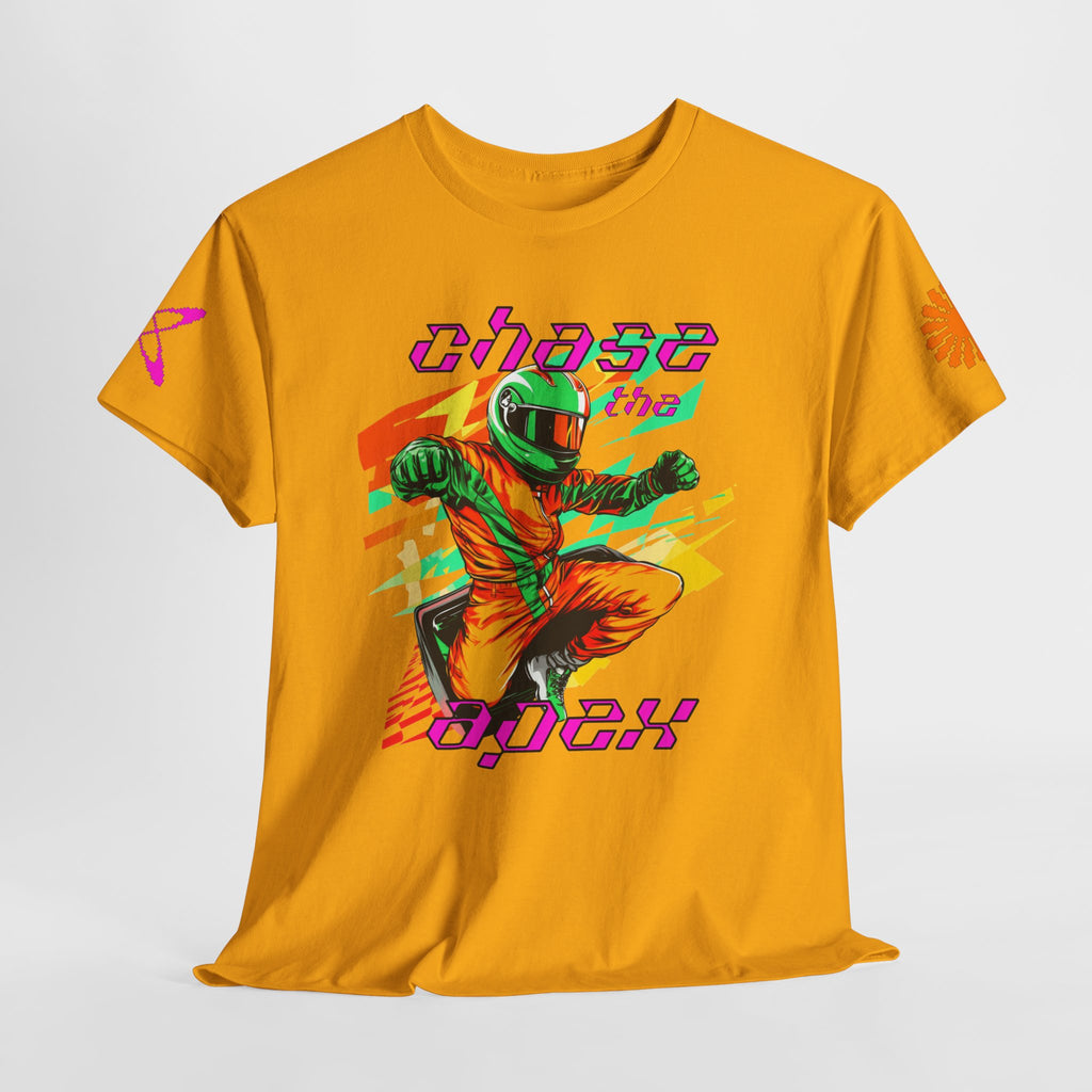 Racing Driver Graphic Tee — "Chase the Apex" Motorsport T‑Shirt