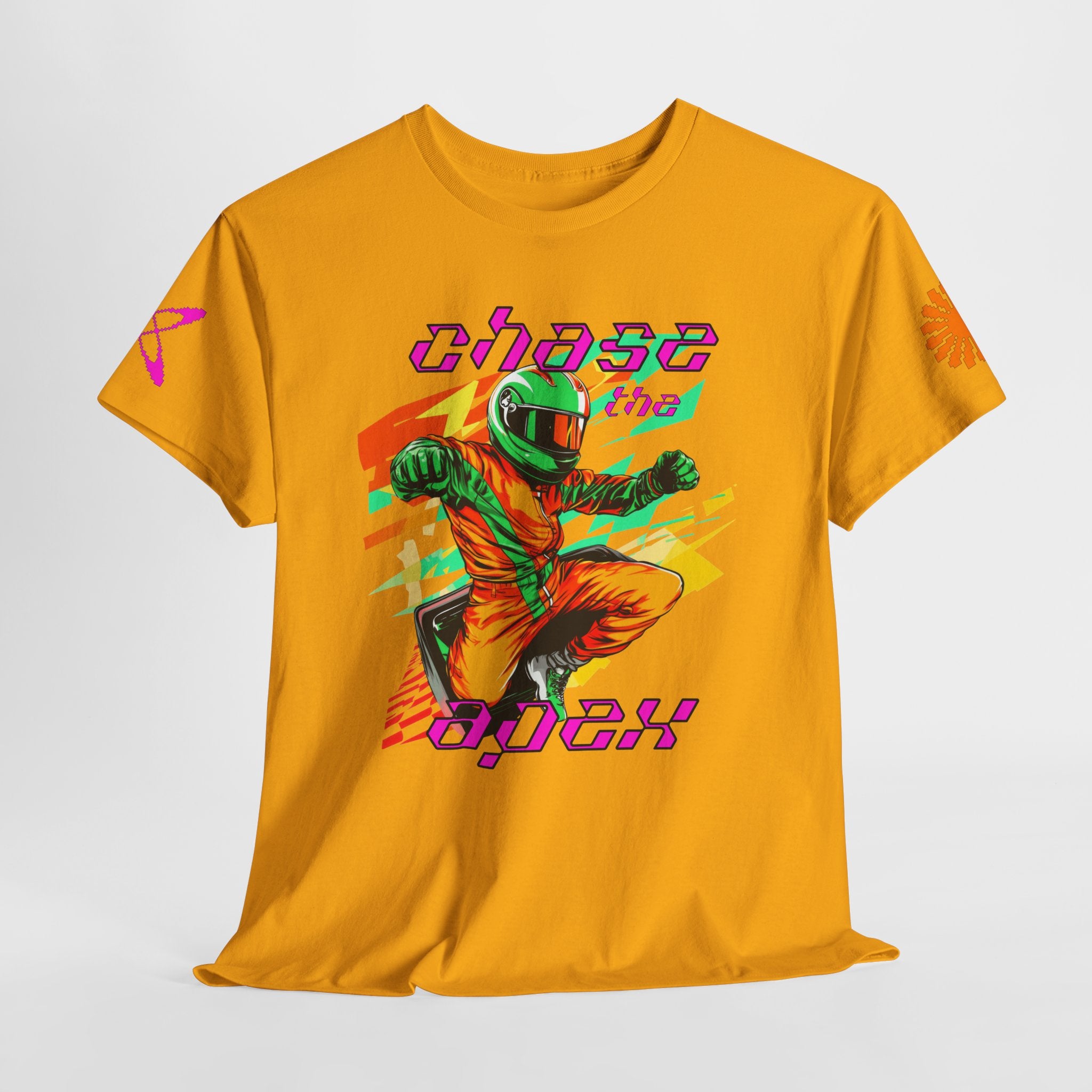 Racing Driver Graphic Tee — "Chase the Apex" Motorsport T‑Shirt