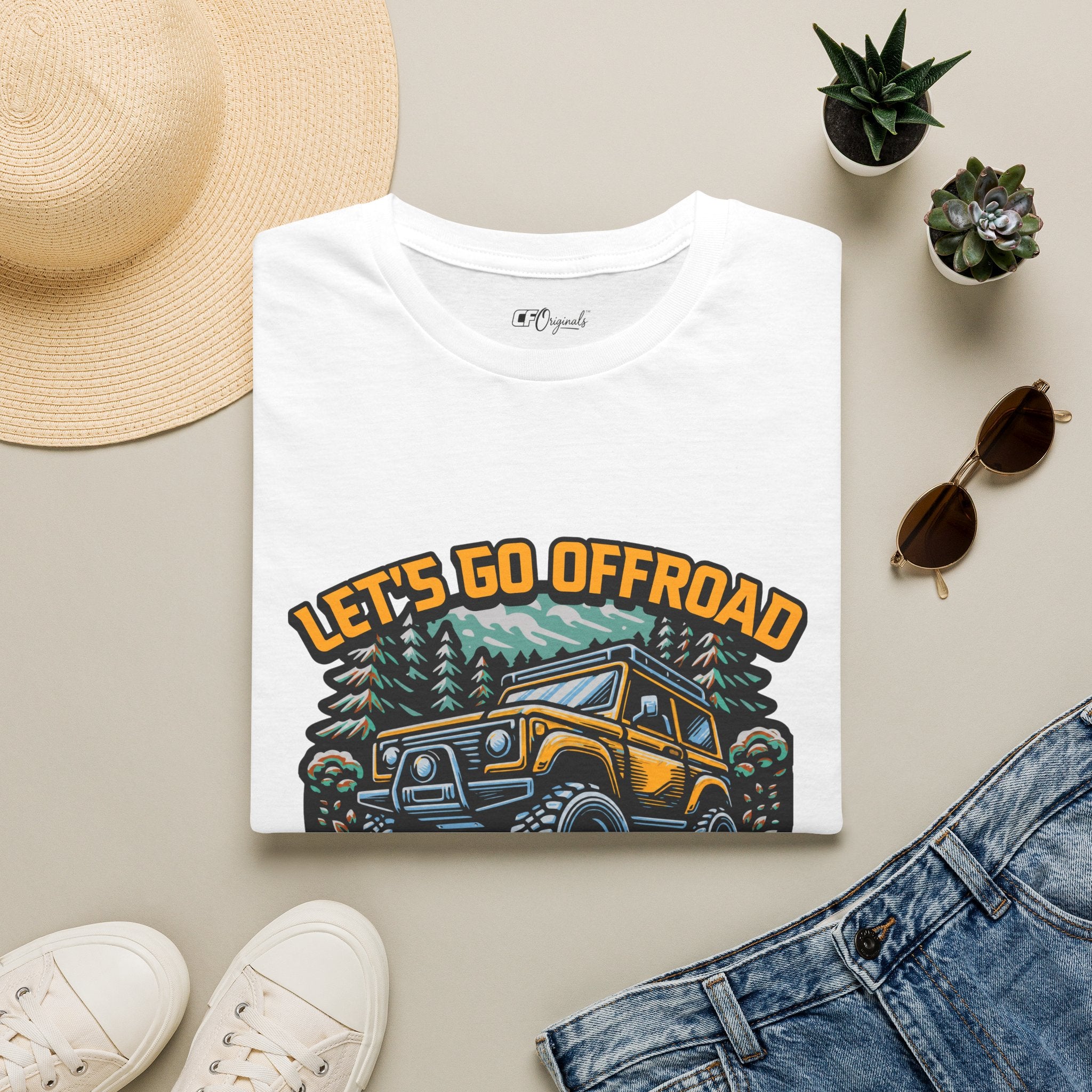 Offroad Adventure T‑Shirt — "Let's Go Offroad" Graphic Tee