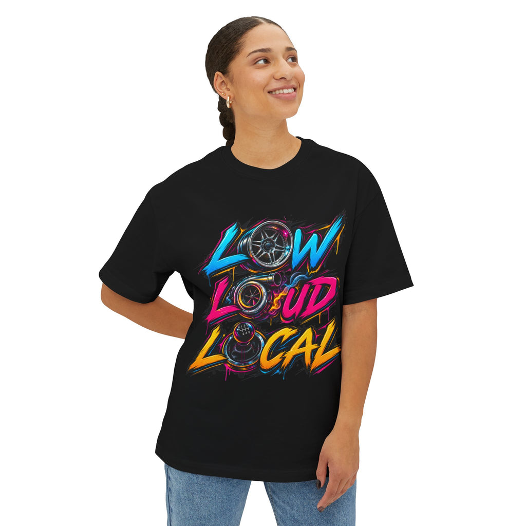 'Low Loud Local' - Car Culture Tee
