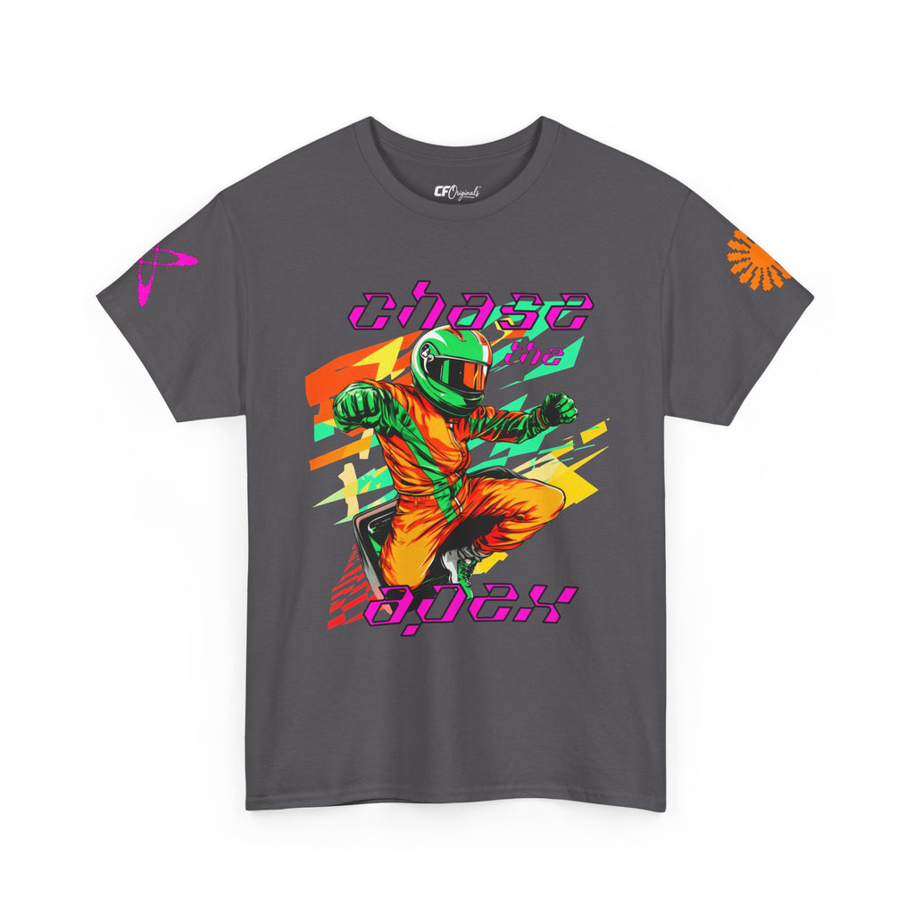 Racing Driver Graphic Tee — "Chase the Apex" Motorsport T‑Shirt