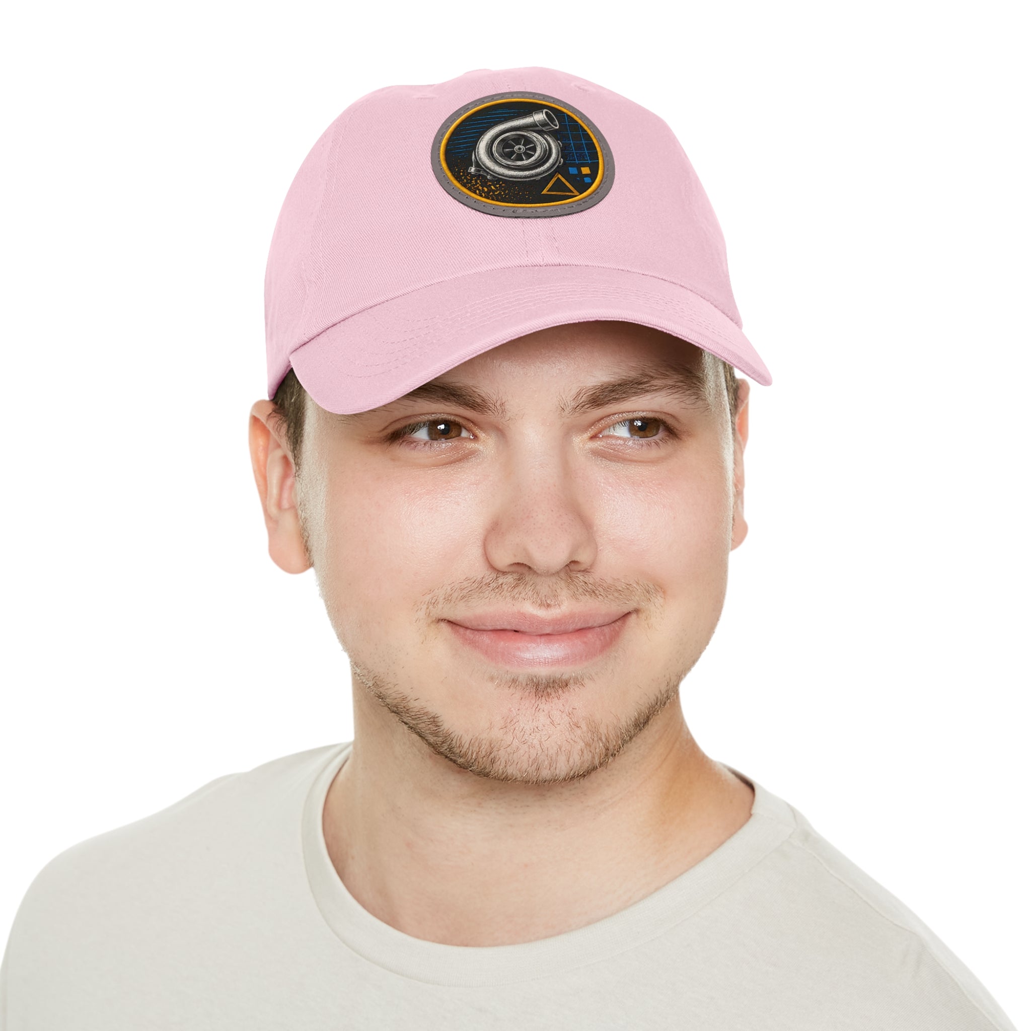 Turbocharger Patch Dad Hat — Racing Engine Mechanics Cap