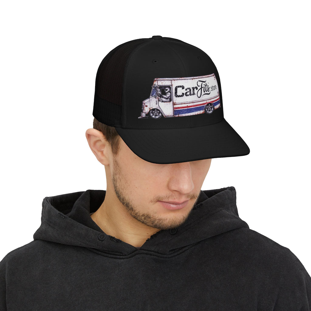 CarFits Vintage Delivery Truck Snapback Trucker Cap