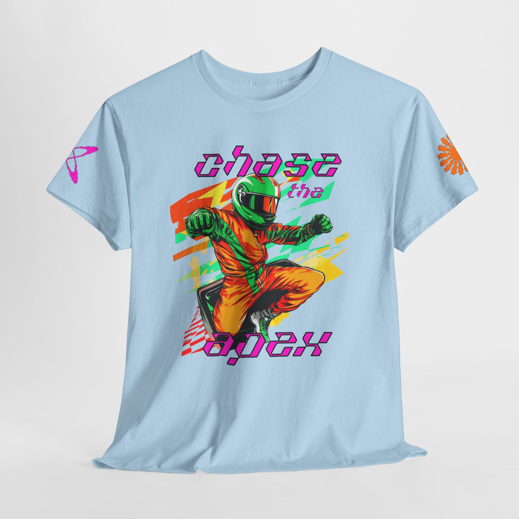 Racing Driver Graphic Tee — "Chase the Apex" Motorsport T‑Shirt