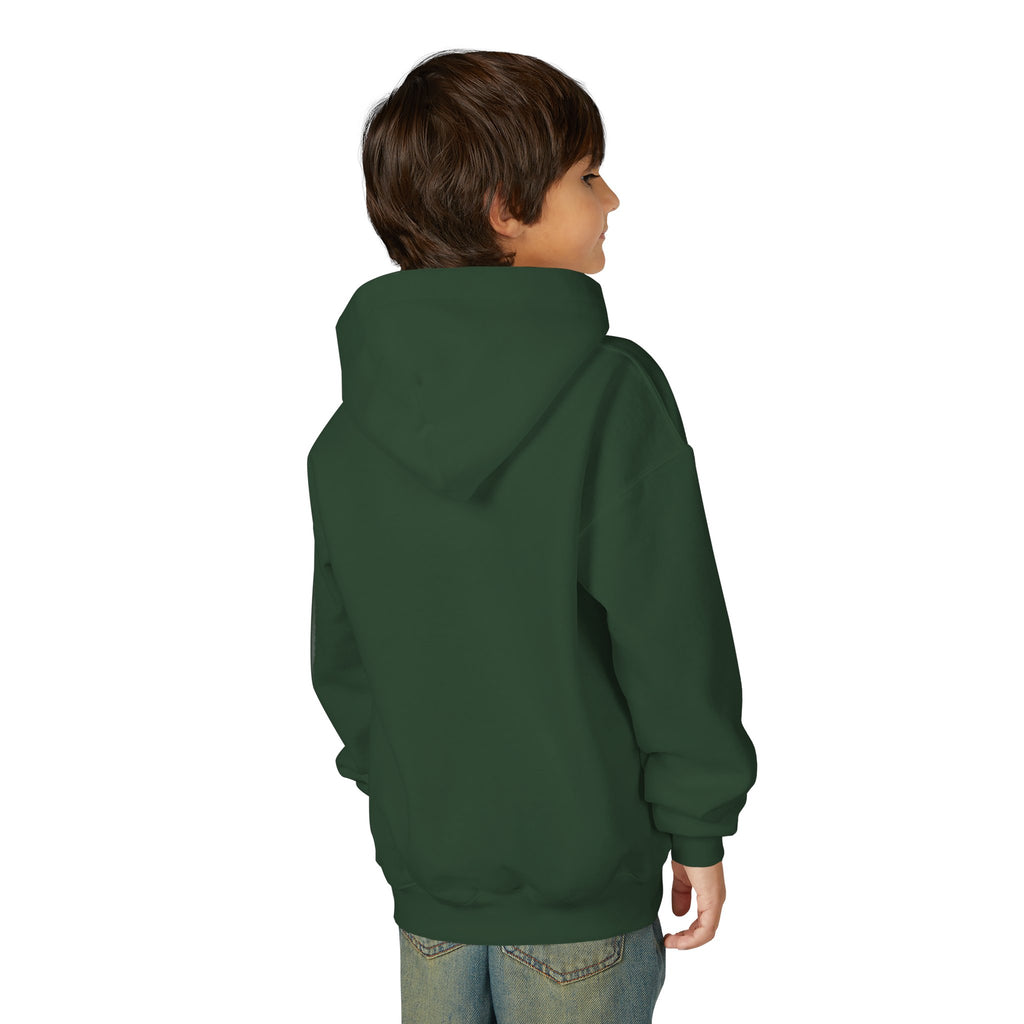 Youth Hoodie - Moose Truck Mountain Adventure Graphic