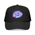Neon Drift Racing Trucker Hat