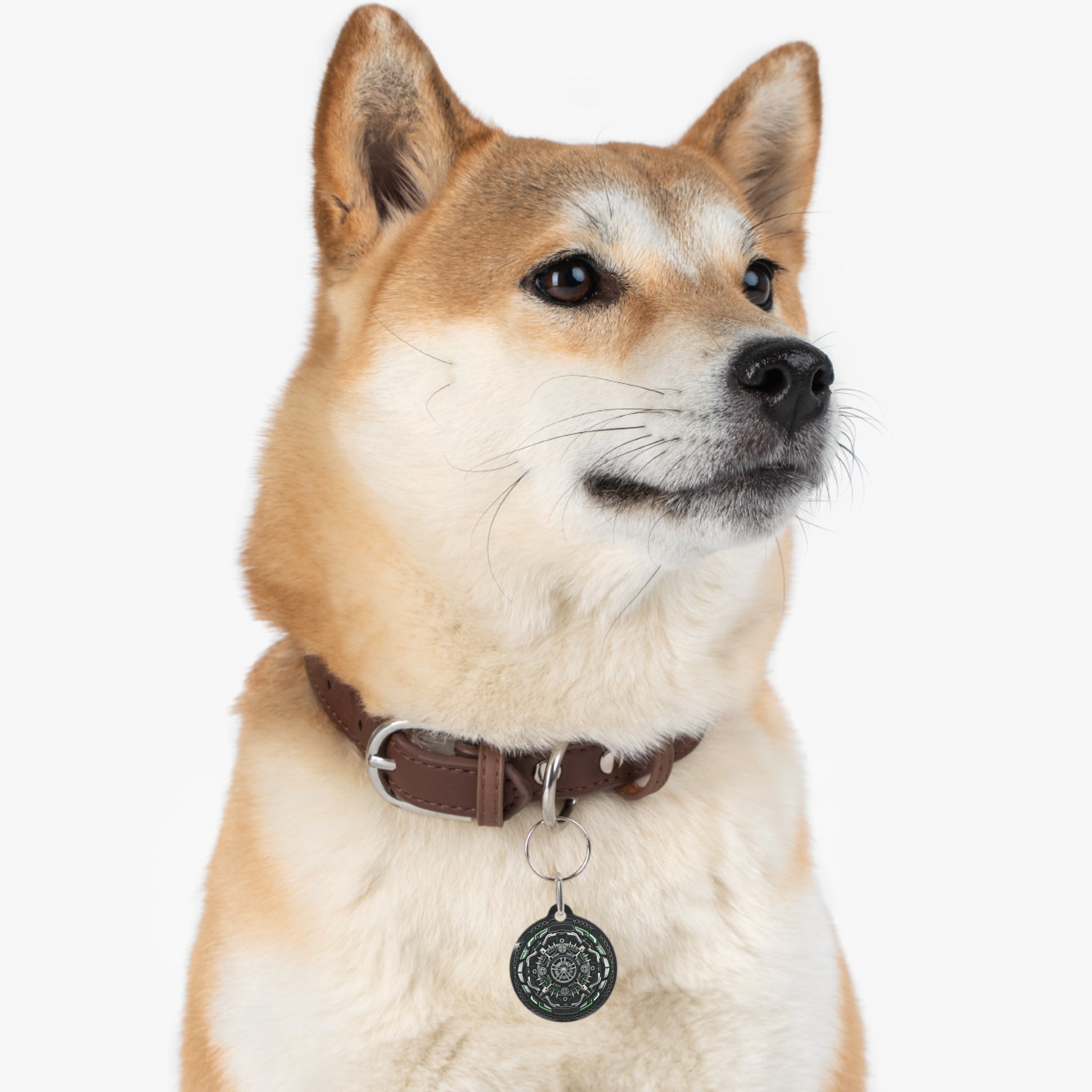 Pet Tag (Personalization) - Automotive Mandala Design