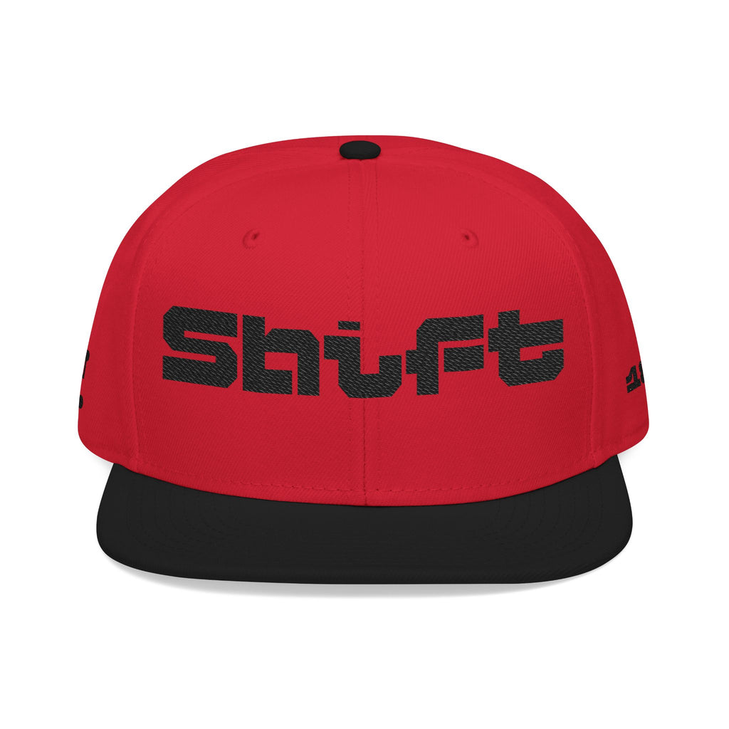 Embroidered 'Shift' Snapback Hat — Motorsport Logos