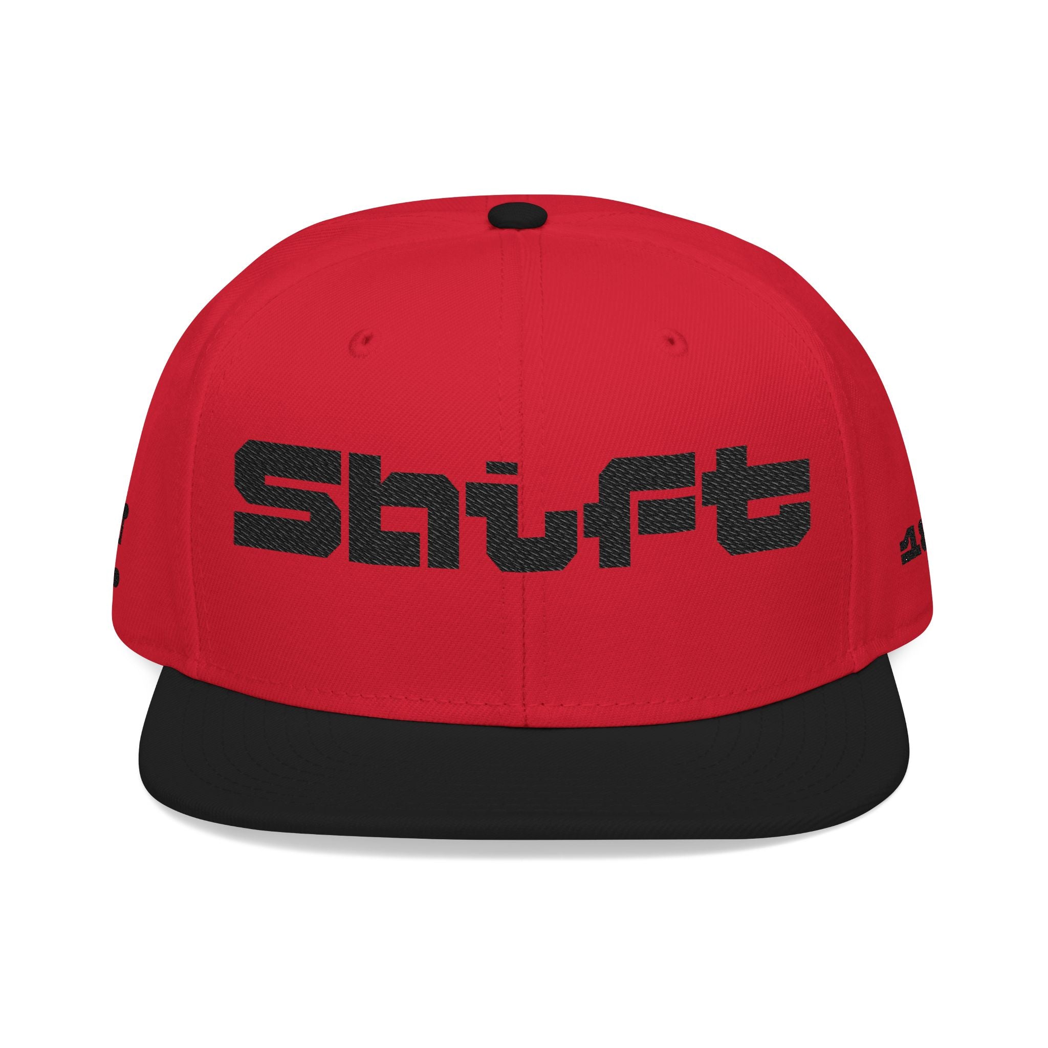 Embroidered 'Shift' Snapback Hat — Motorsport Logos