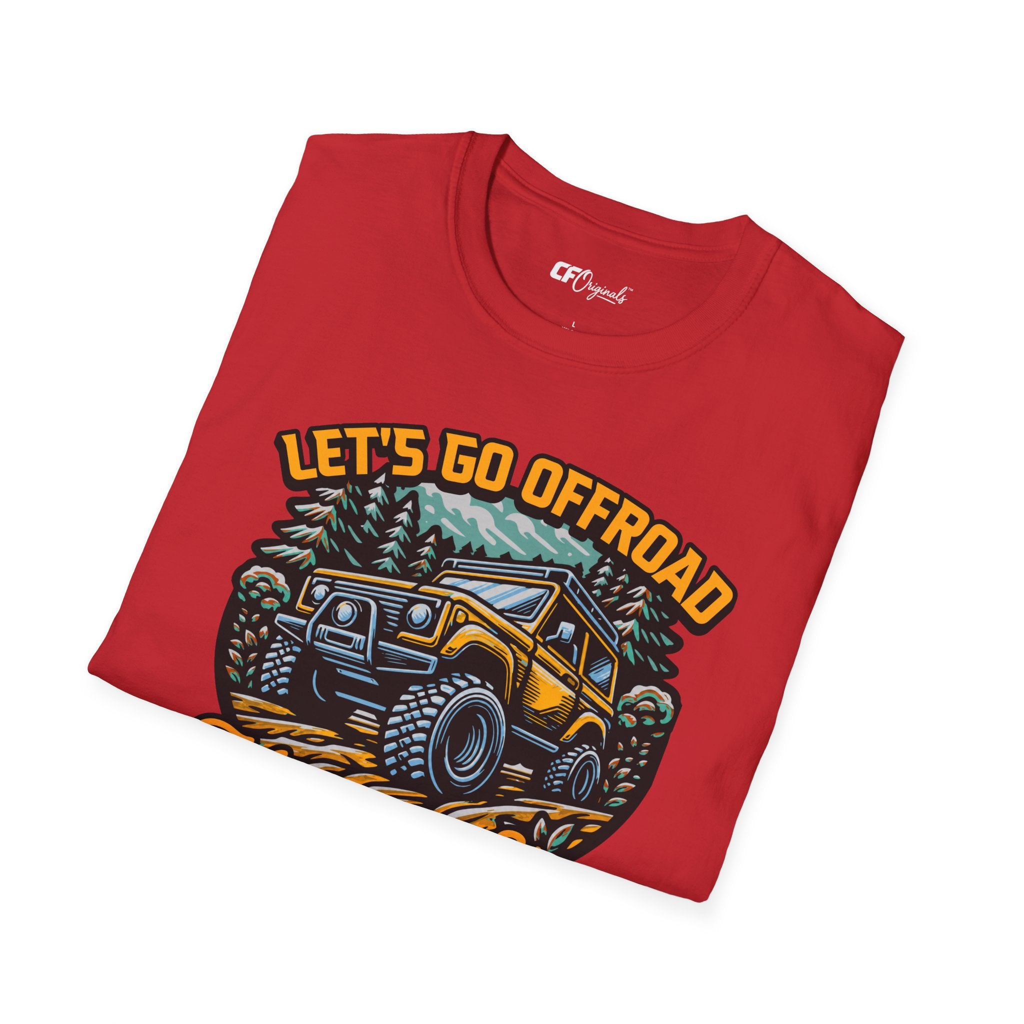 Offroad Adventure T‑Shirt — "Let's Go Offroad" Graphic Tee