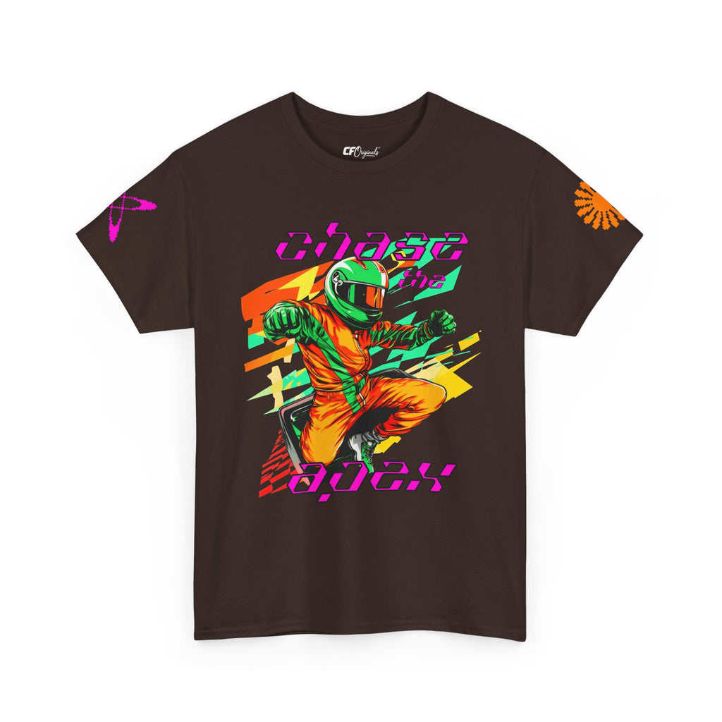 Racing Driver Graphic Tee — "Chase the Apex" Motorsport T‑Shirt