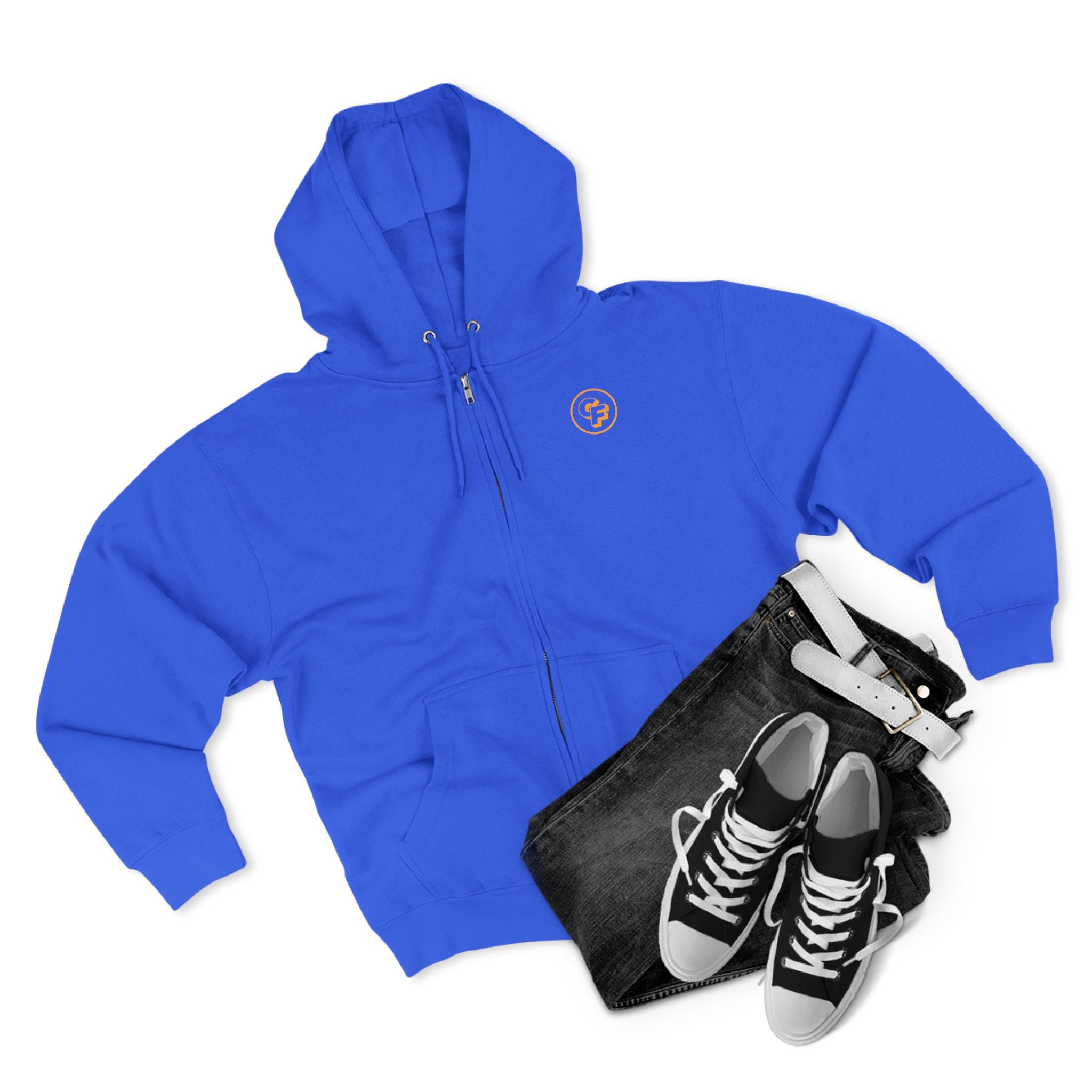 Zip Hoodie — Gas Clutch Shift Racing Zip-Up Hoodie