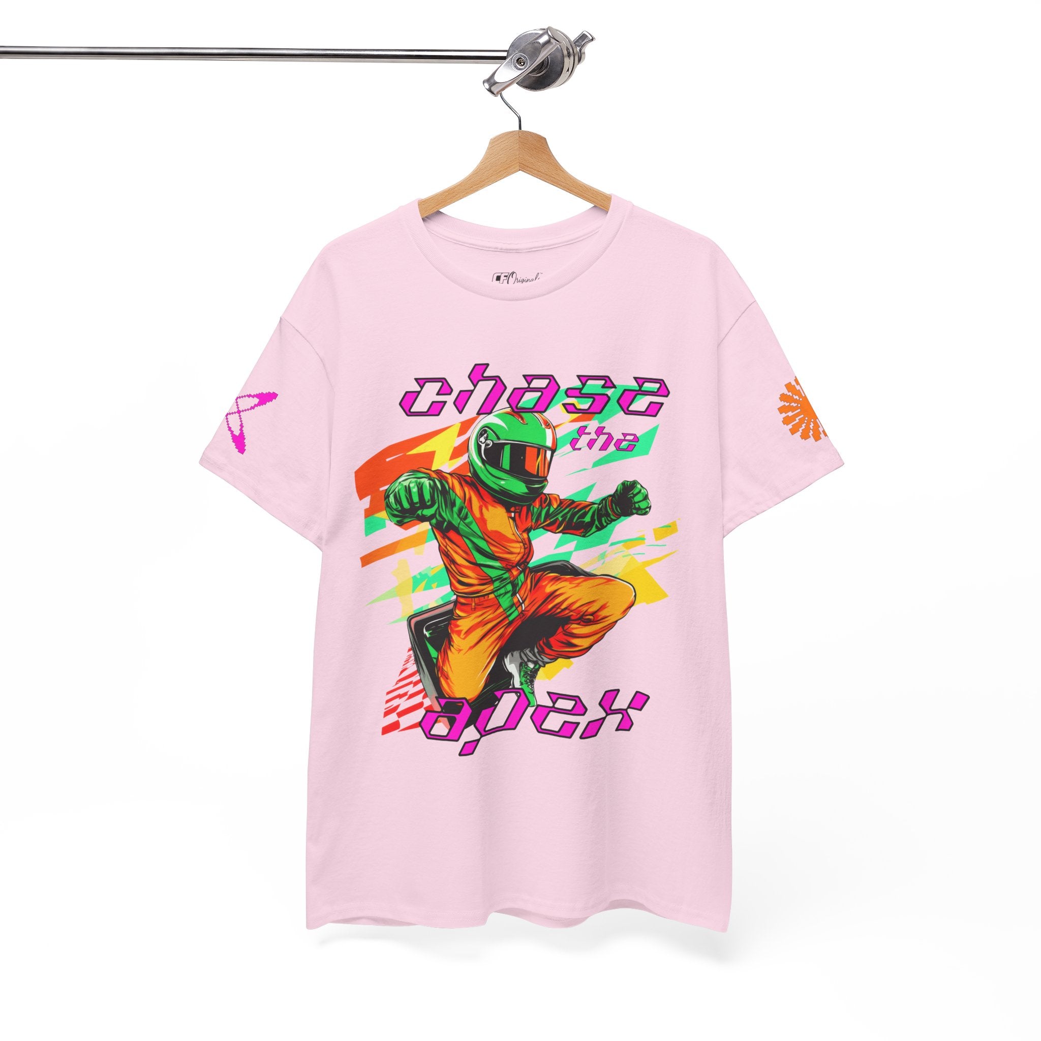 Racing Driver Graphic Tee — "Chase the Apex" Motorsport T‑Shirt