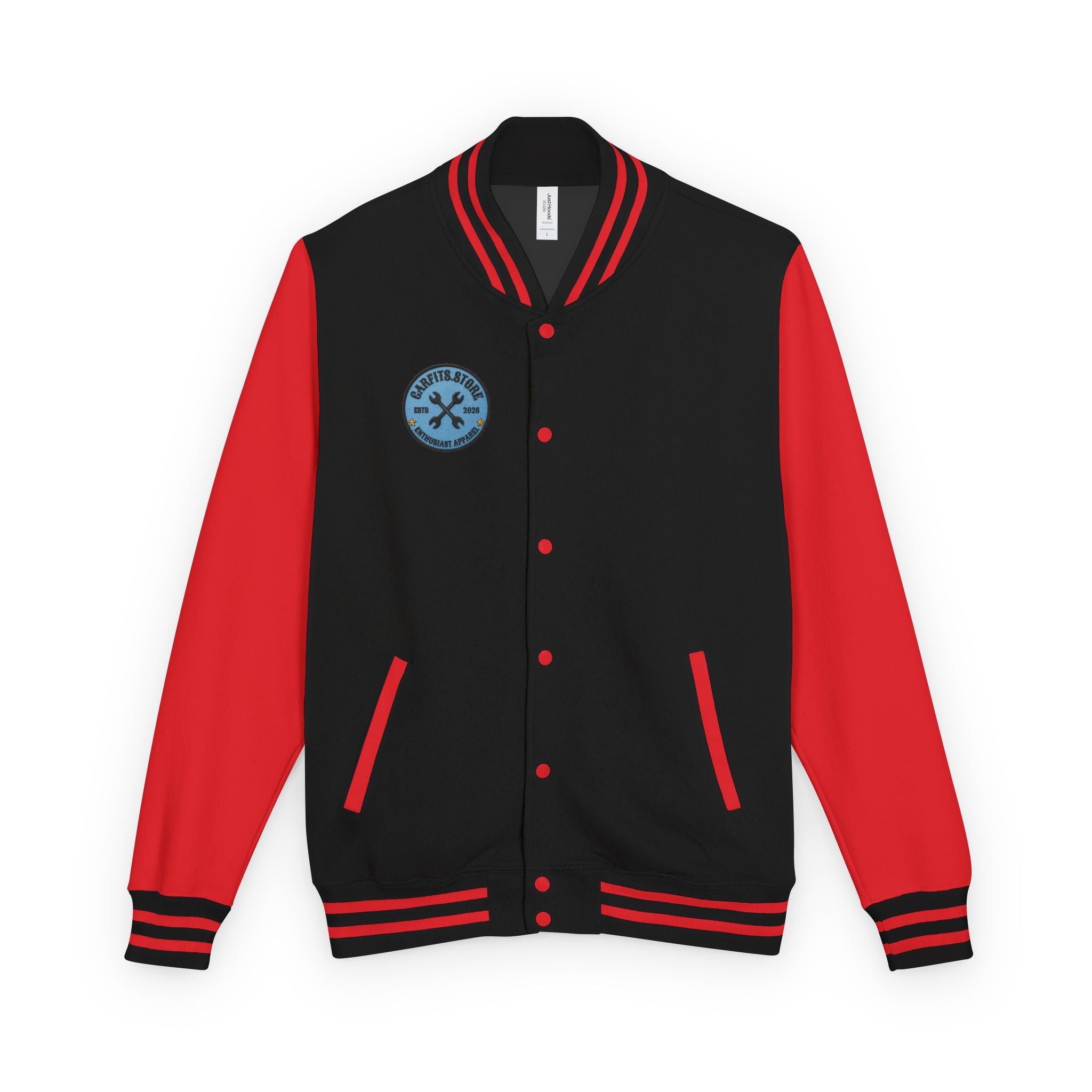 Mane Line Auto Lion Crest Letterman Jacket