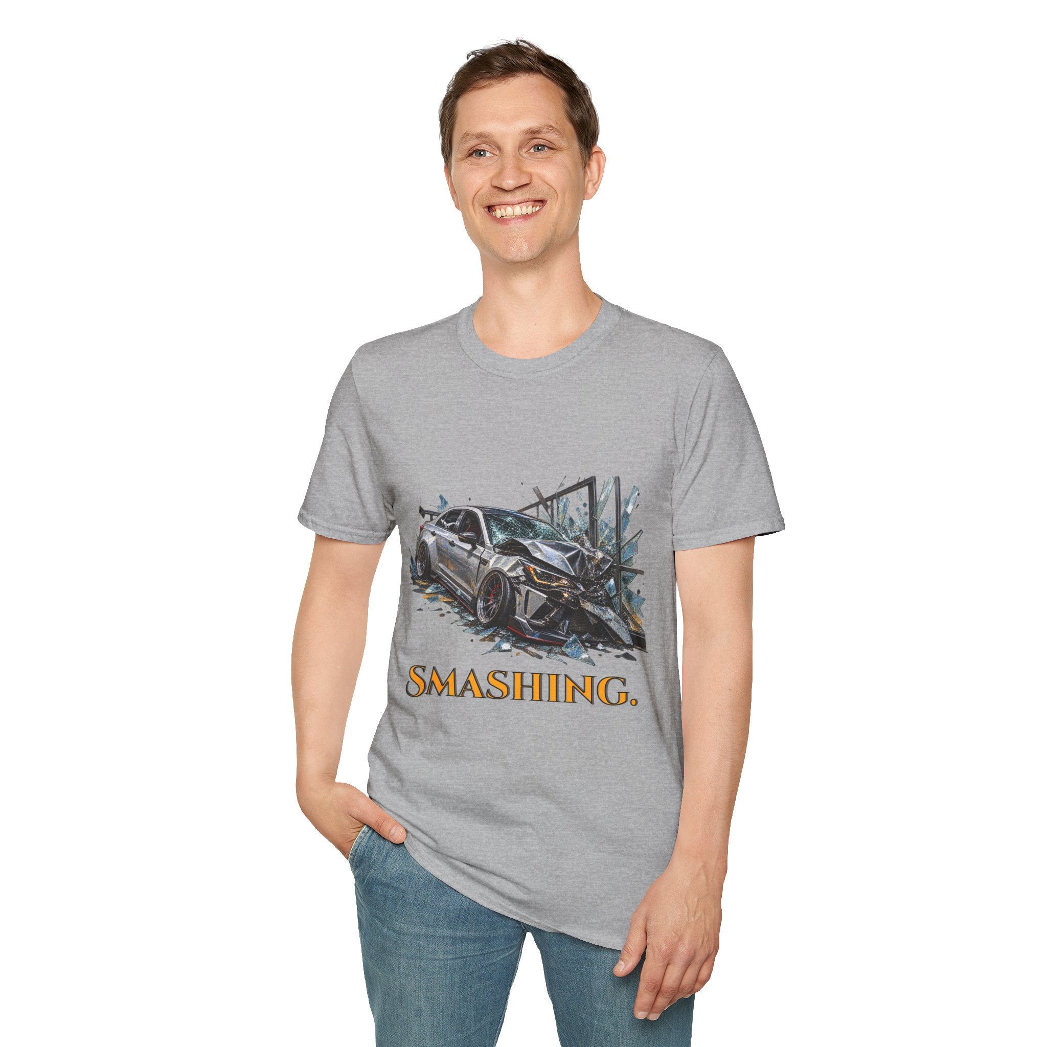 Smashing Sports Car - Graphic Tee