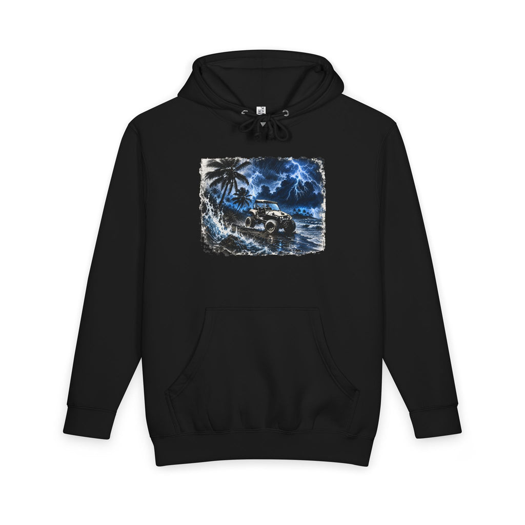 Stormy Night UTV Hoodie — Lightning Graphic Hoodie