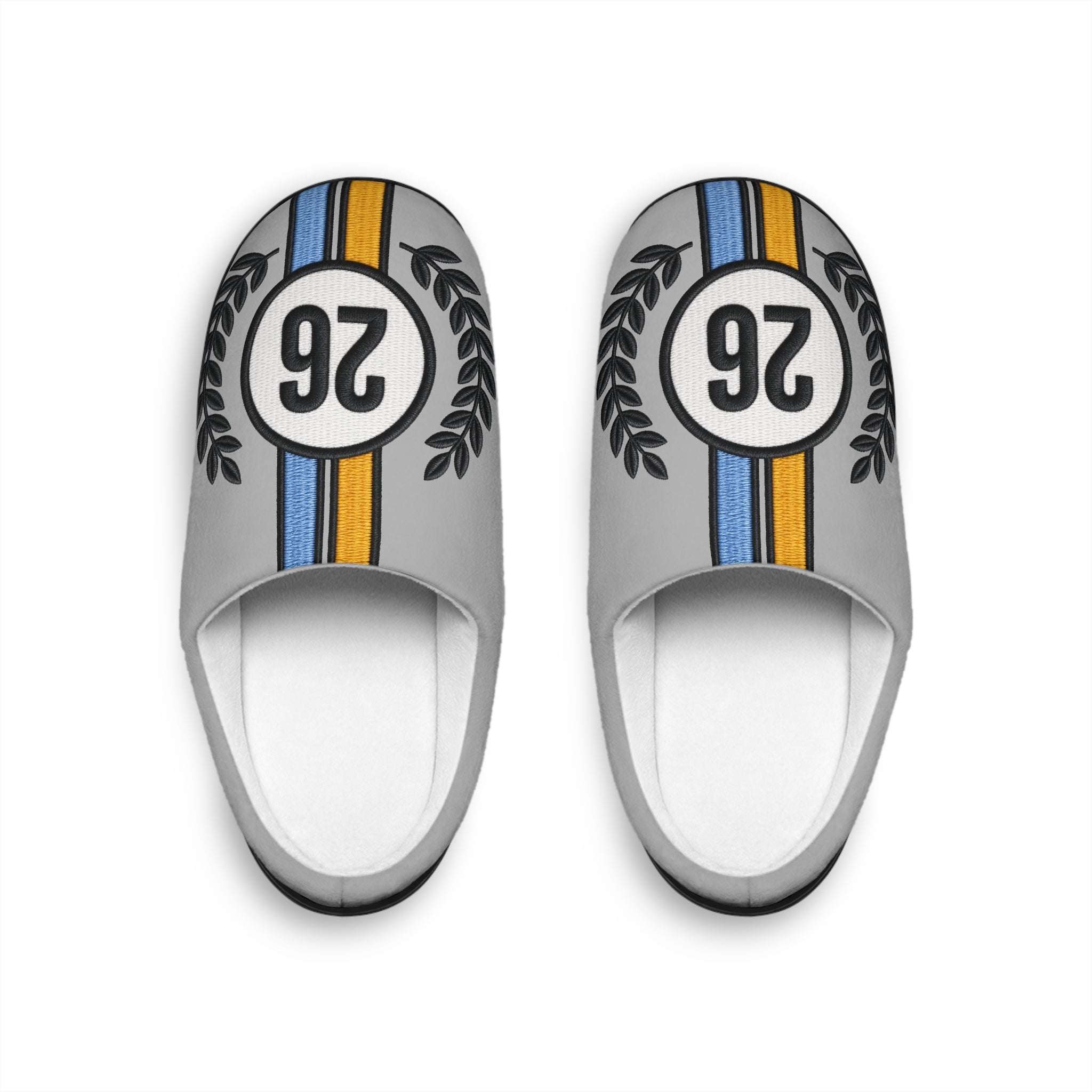 Racing Stripe Slippers — Number 26 Laurel Indoor Slippers