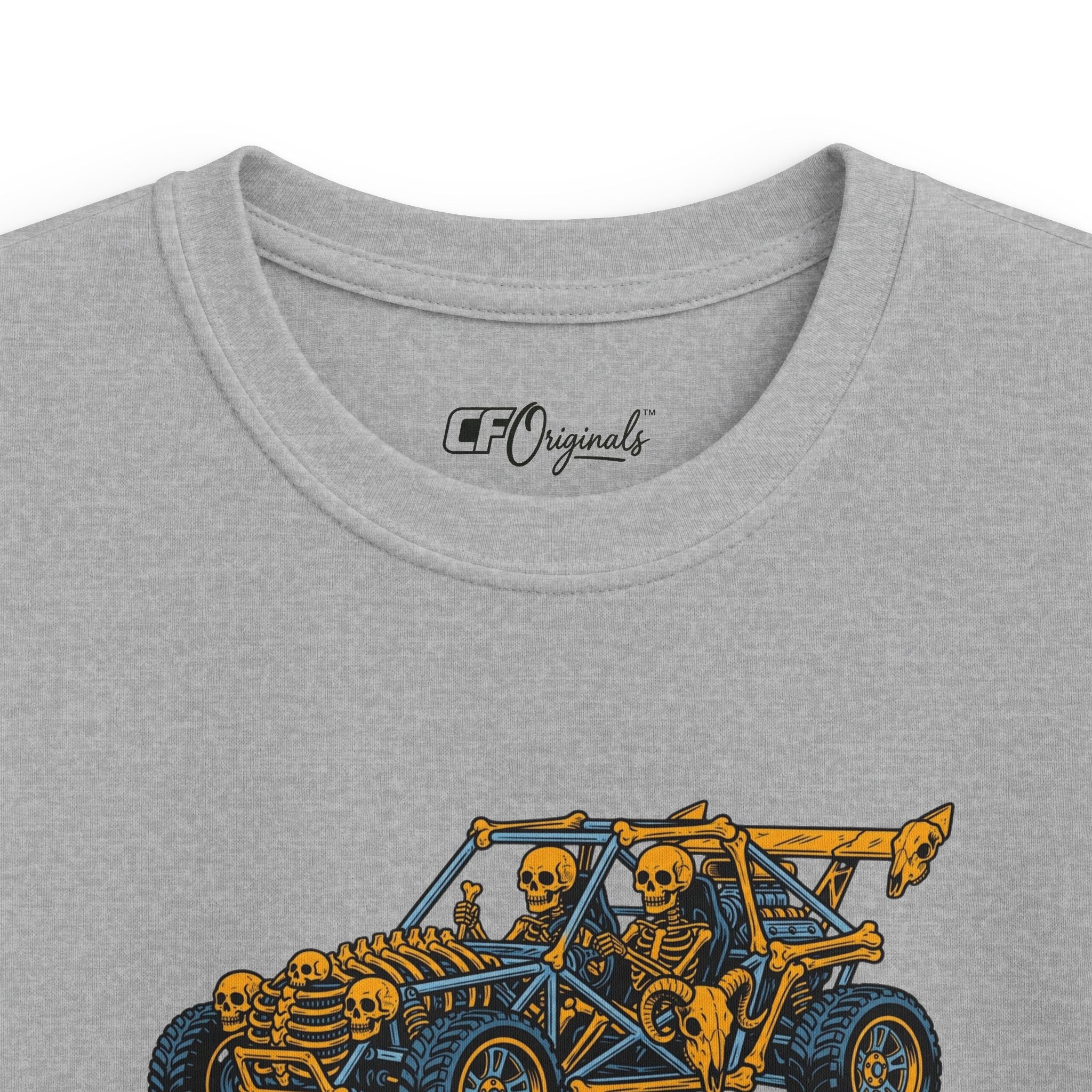 Kids Ribcage Racer Dune Buggy Tee — Off-Road Adventure Graphic Shirt