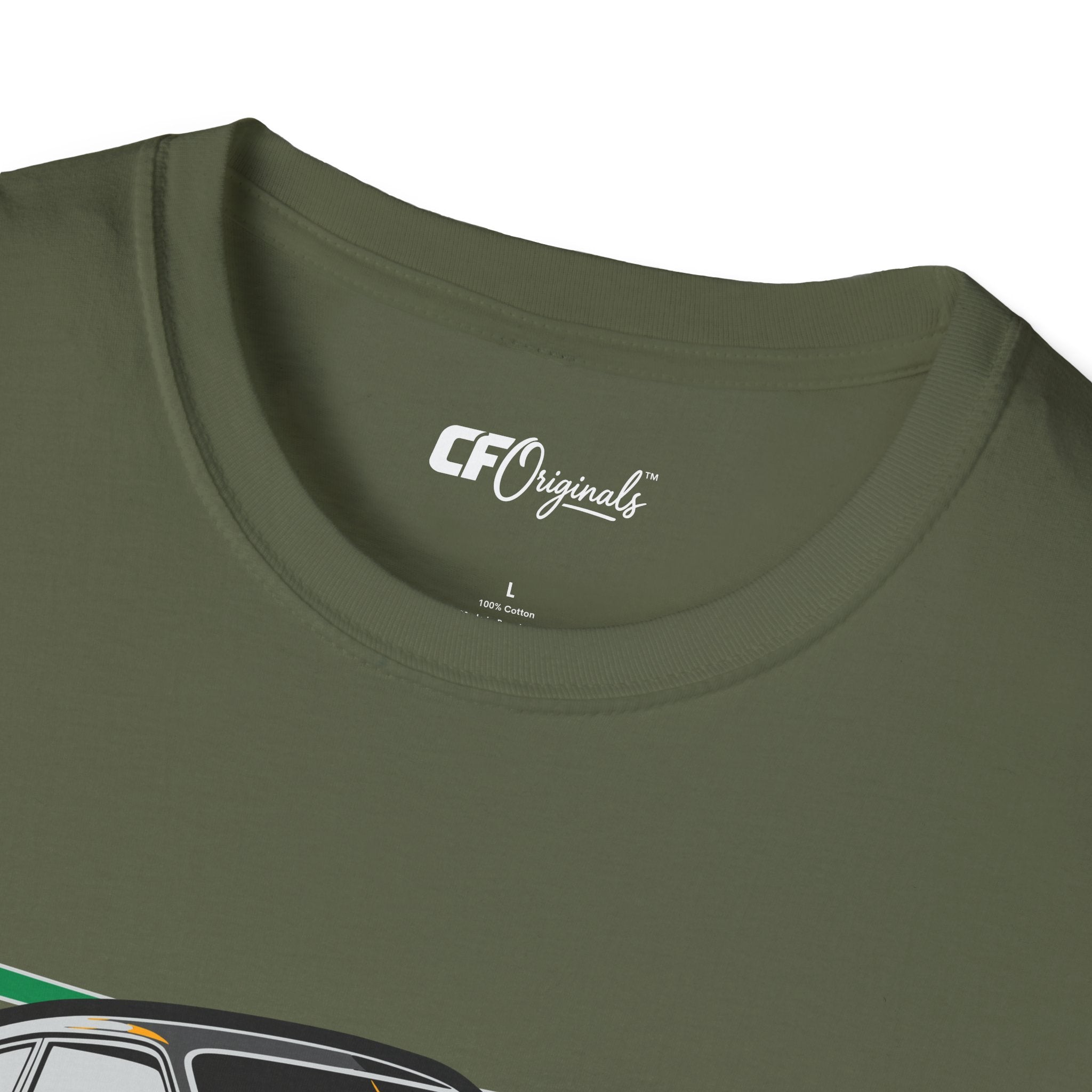Classic Muscle Car T-Shirt — Retro 'Sleepless' Graphic Tee