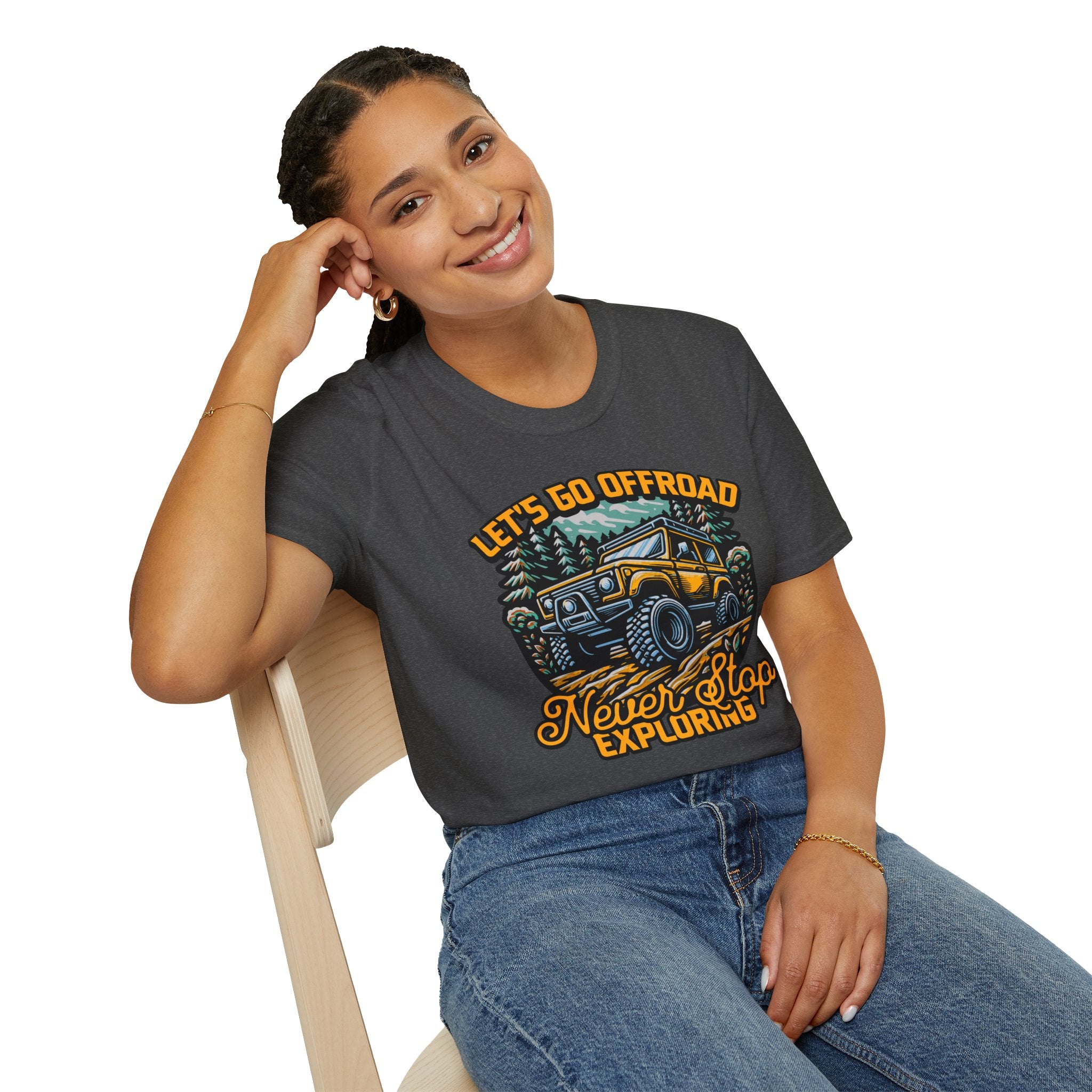 Offroad Adventure T‑Shirt — "Let's Go Offroad" Graphic Tee