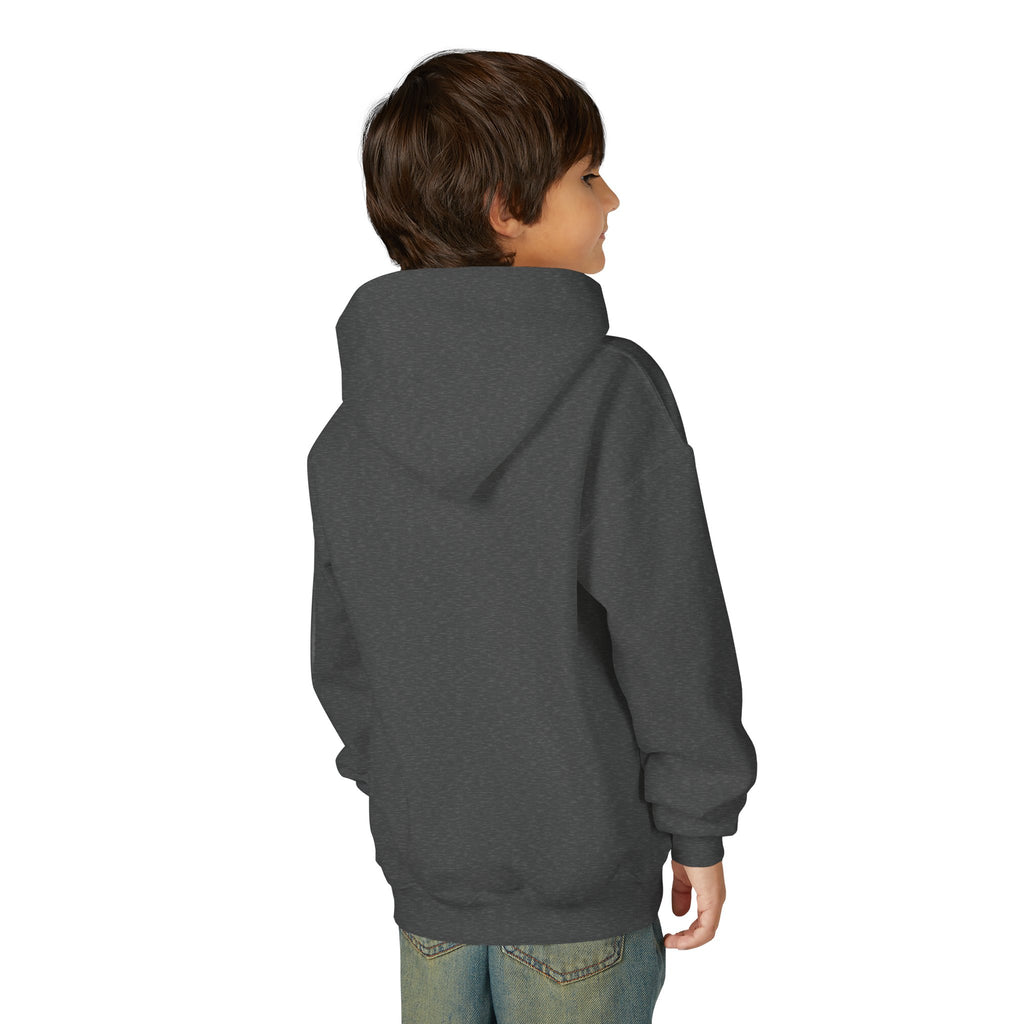 Youth Hoodie - Moose Truck Mountain Adventure Graphic