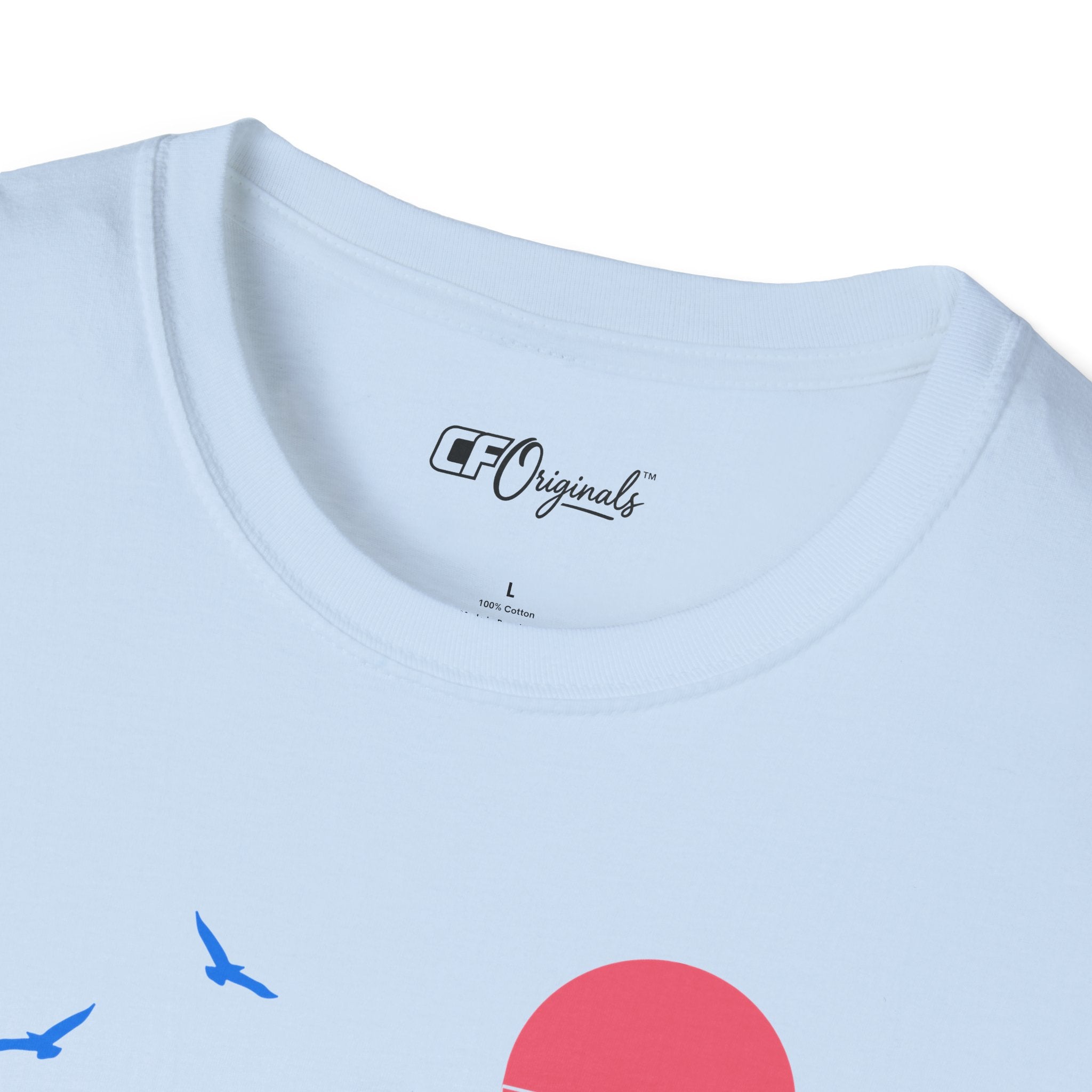 Adventure Van T‑Shirt — Retro Camper Sunset Graphic Tee