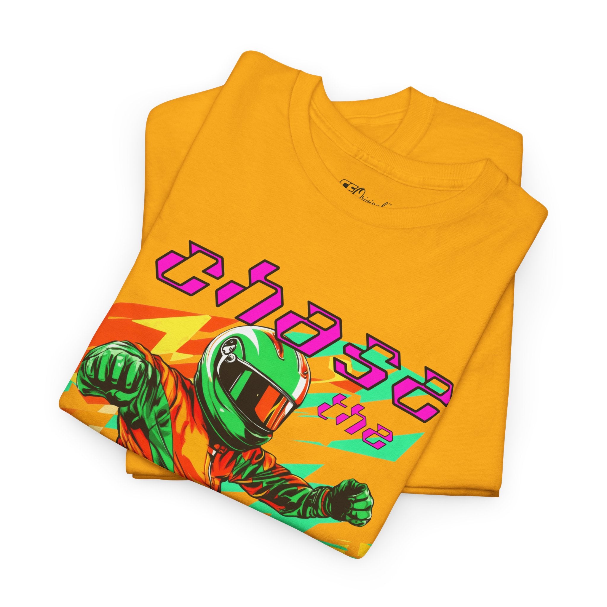 Racing Driver Graphic Tee — "Chase the Apex" Motorsport T‑Shirt