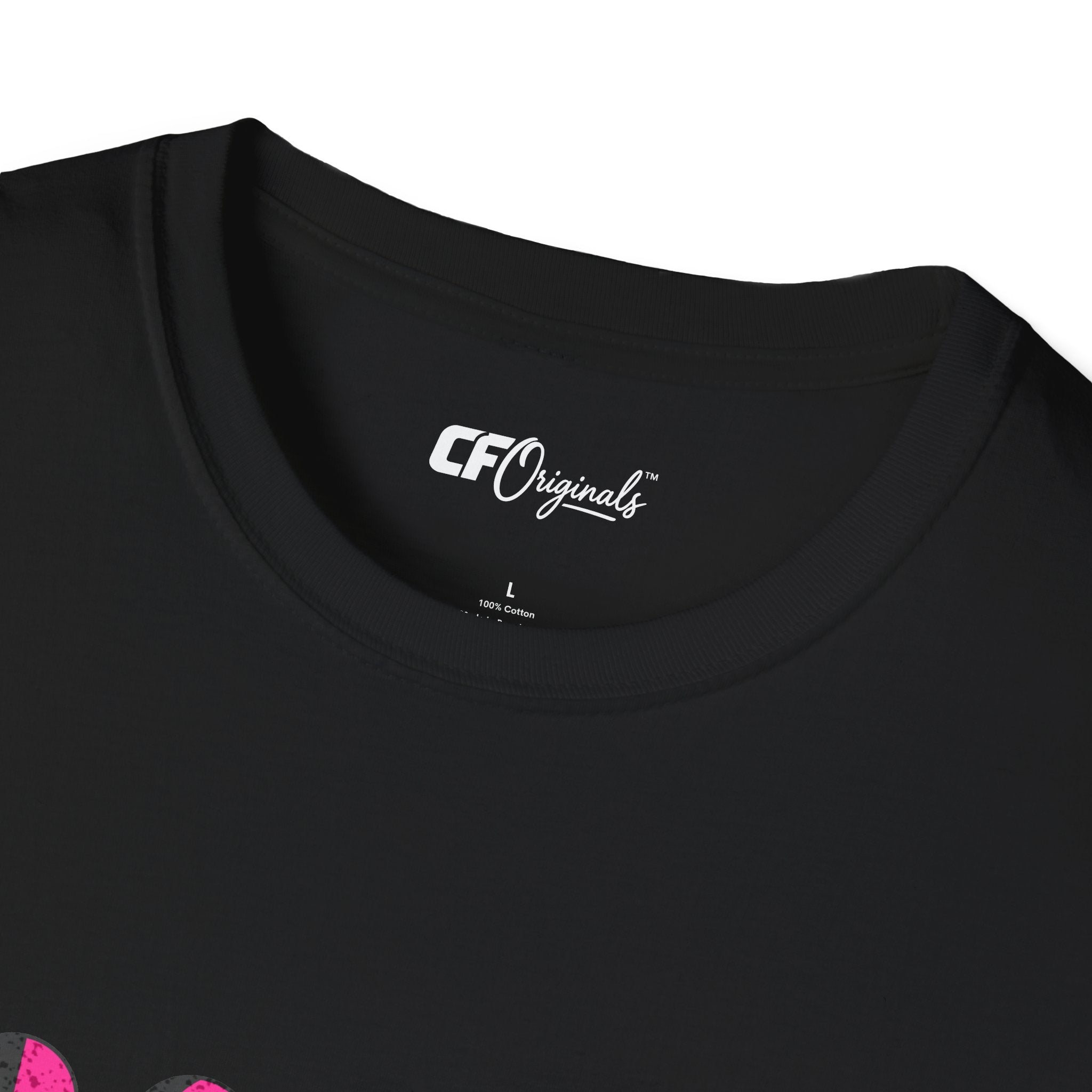 Retro Moon Phase Car T‑Shirt — Blue Classic Car with Pink Moon Phases