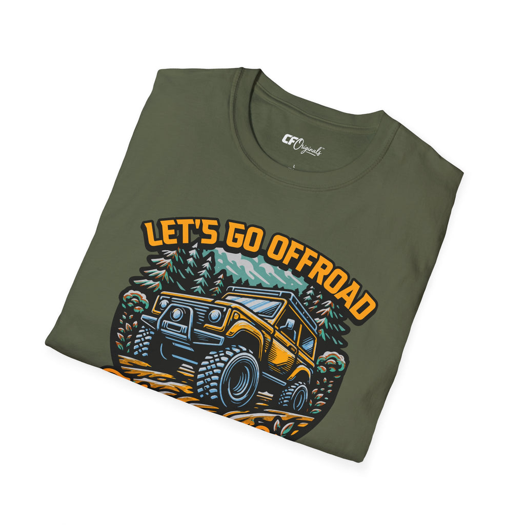 Offroad Adventure T‑Shirt — "Let's Go Offroad" Graphic Tee