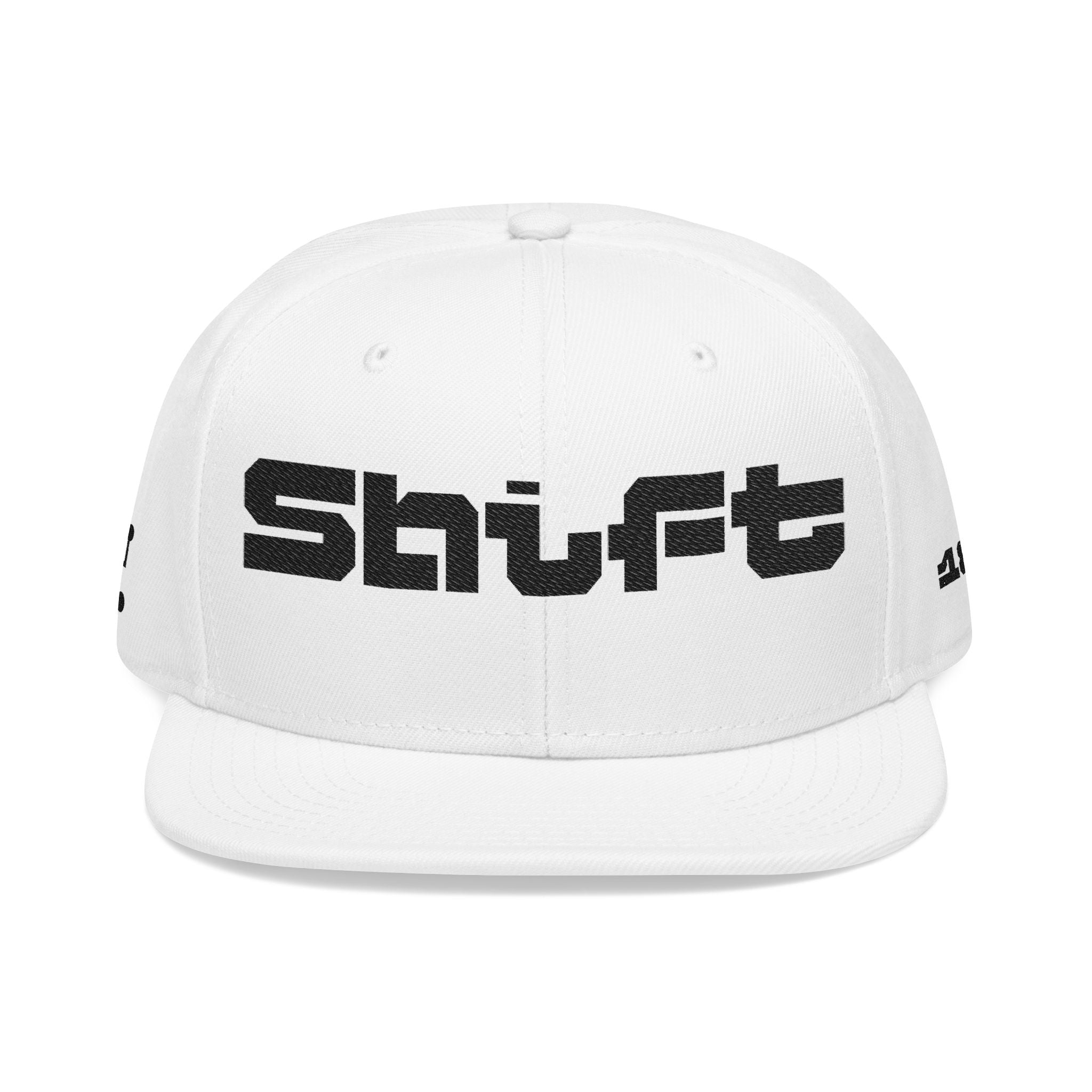 Embroidered 'Shift' Snapback Hat — Motorsport Logos