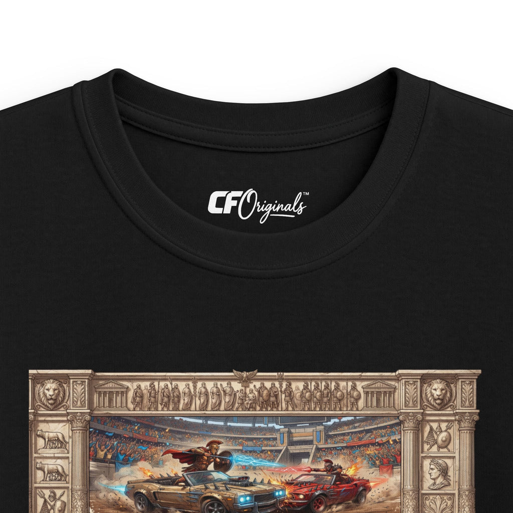 History is Dope: Gladiators! Kid's Classic Car T-Shirt