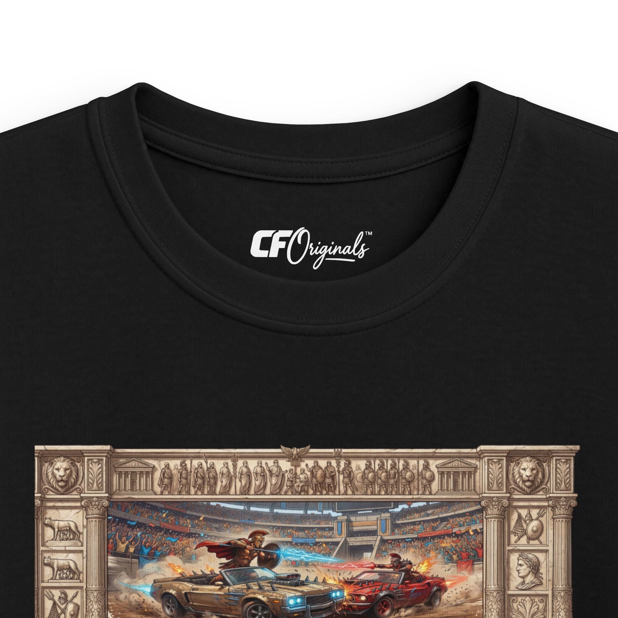 History is Dope: Gladiators! Kid's Classic Car T-Shirt