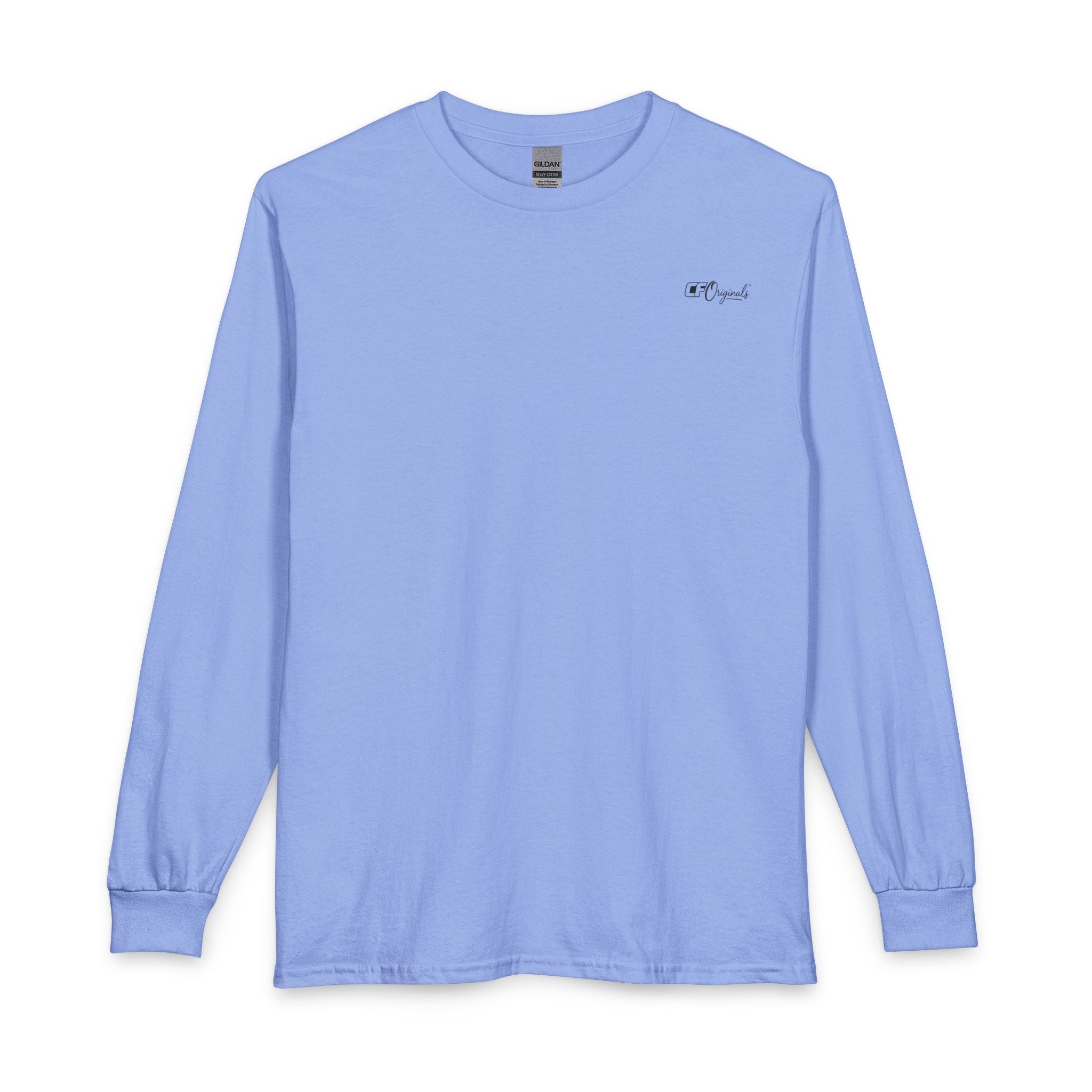 Skull "Don't Look Back" Long Sleeve Tee