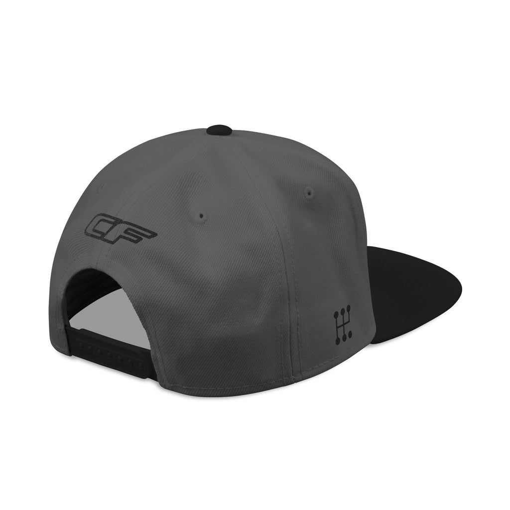 Embroidered 'Shift' Snapback Hat — Motorsport Logos