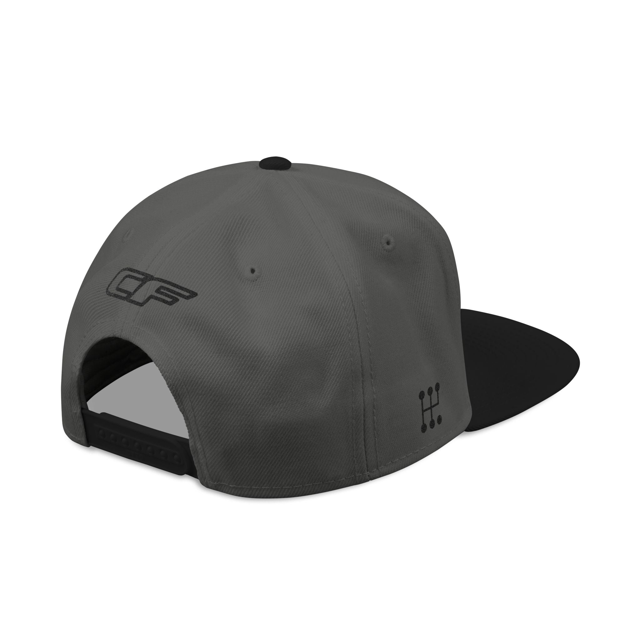 Embroidered 'Shift' Snapback Hat — Motorsport Logos