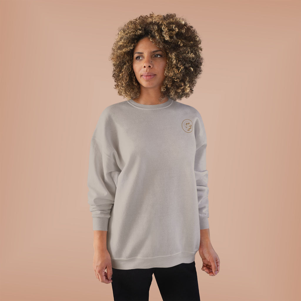Smashing Crewneck Sweatshirt — Graphic Car Crash Design