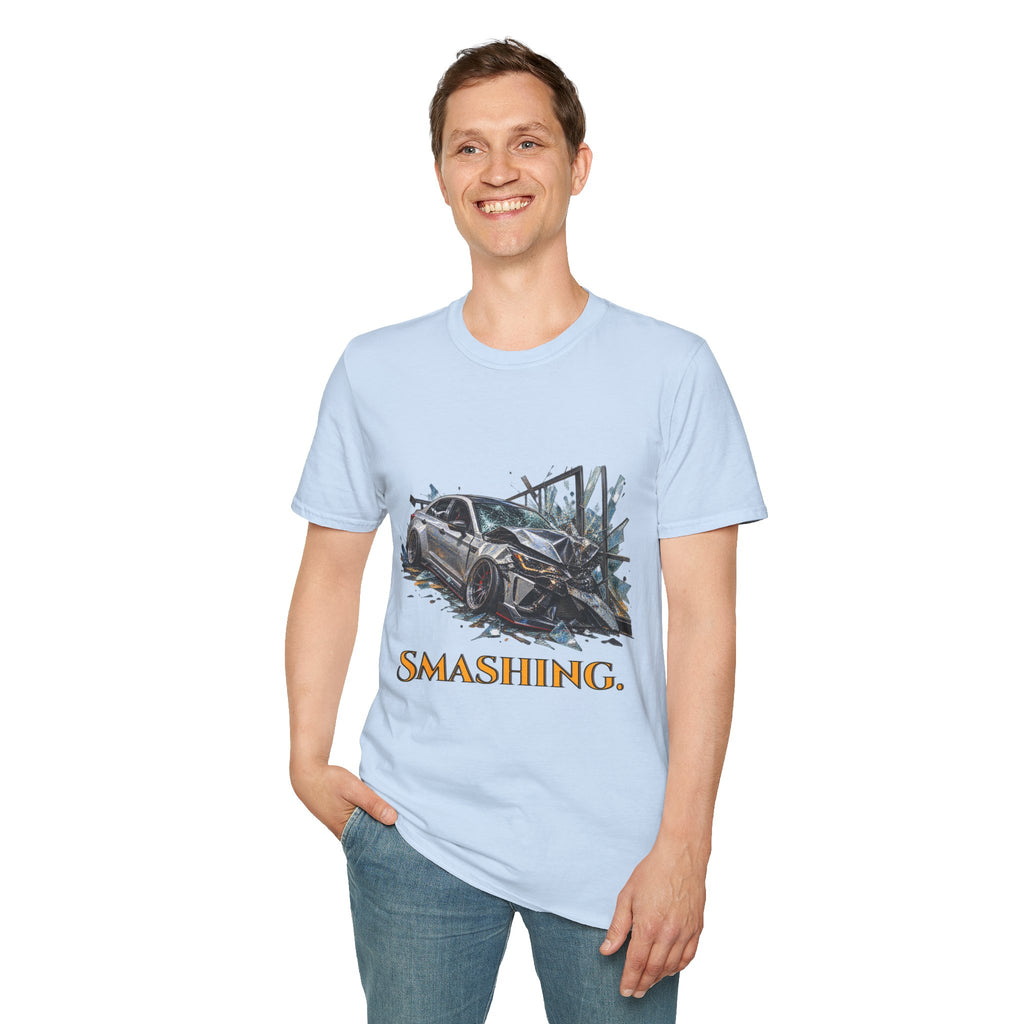 Smashing Sports Car - Graphic Tee