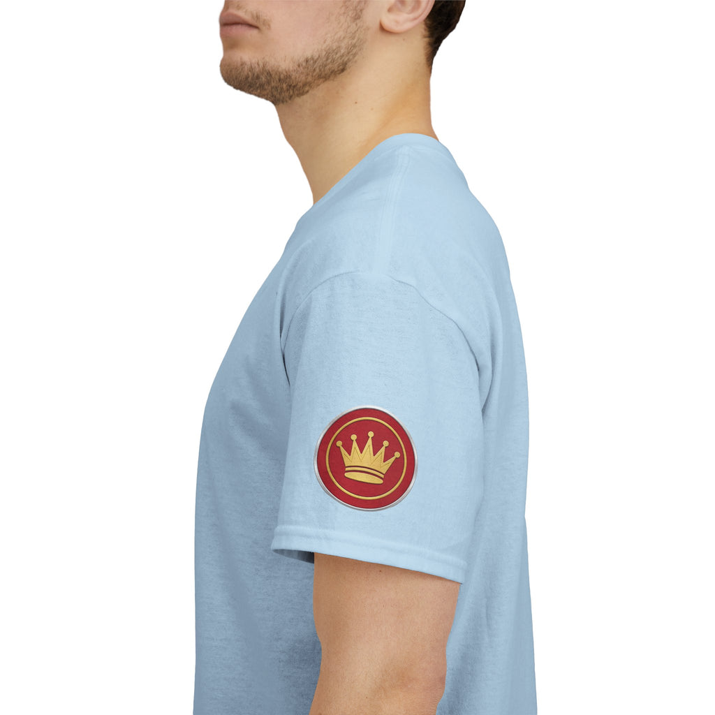 Forest Rally T‑Shirt – 'The Forest Is a Place of Magic' Cross-stitched Style Graphic