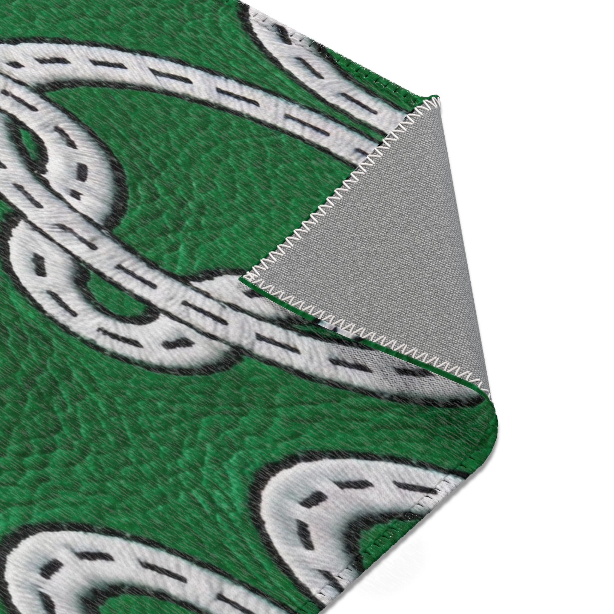 Playful Road-Pattern Area Rug