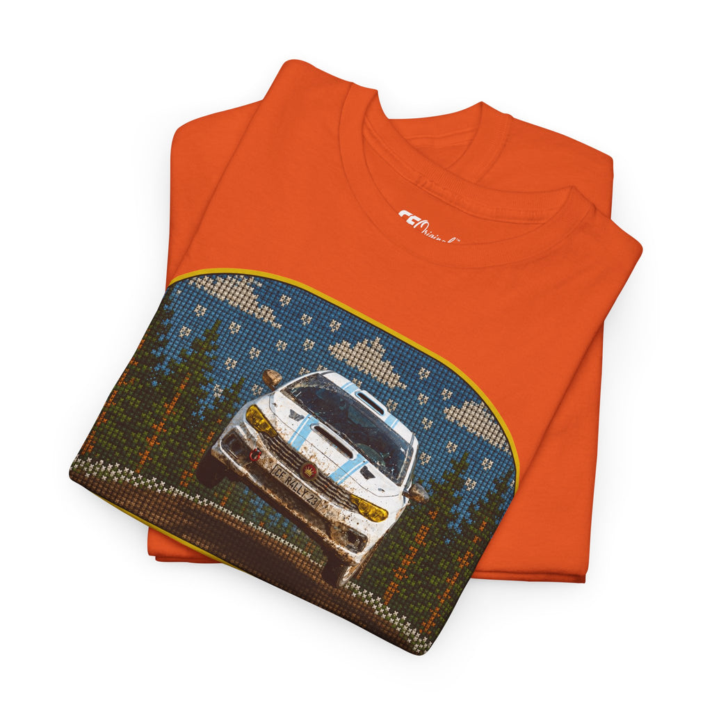 Forest Rally T‑Shirt – 'The Forest Is a Place of Magic' Cross-stitched Style Graphic