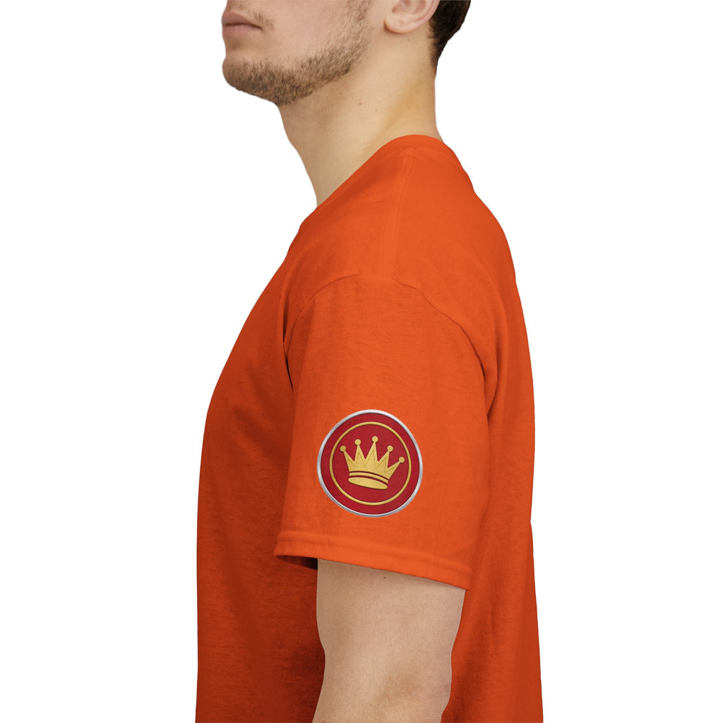Forest Rally T‑Shirt – 'The Forest Is a Place of Magic' Cross-stitched Style Graphic