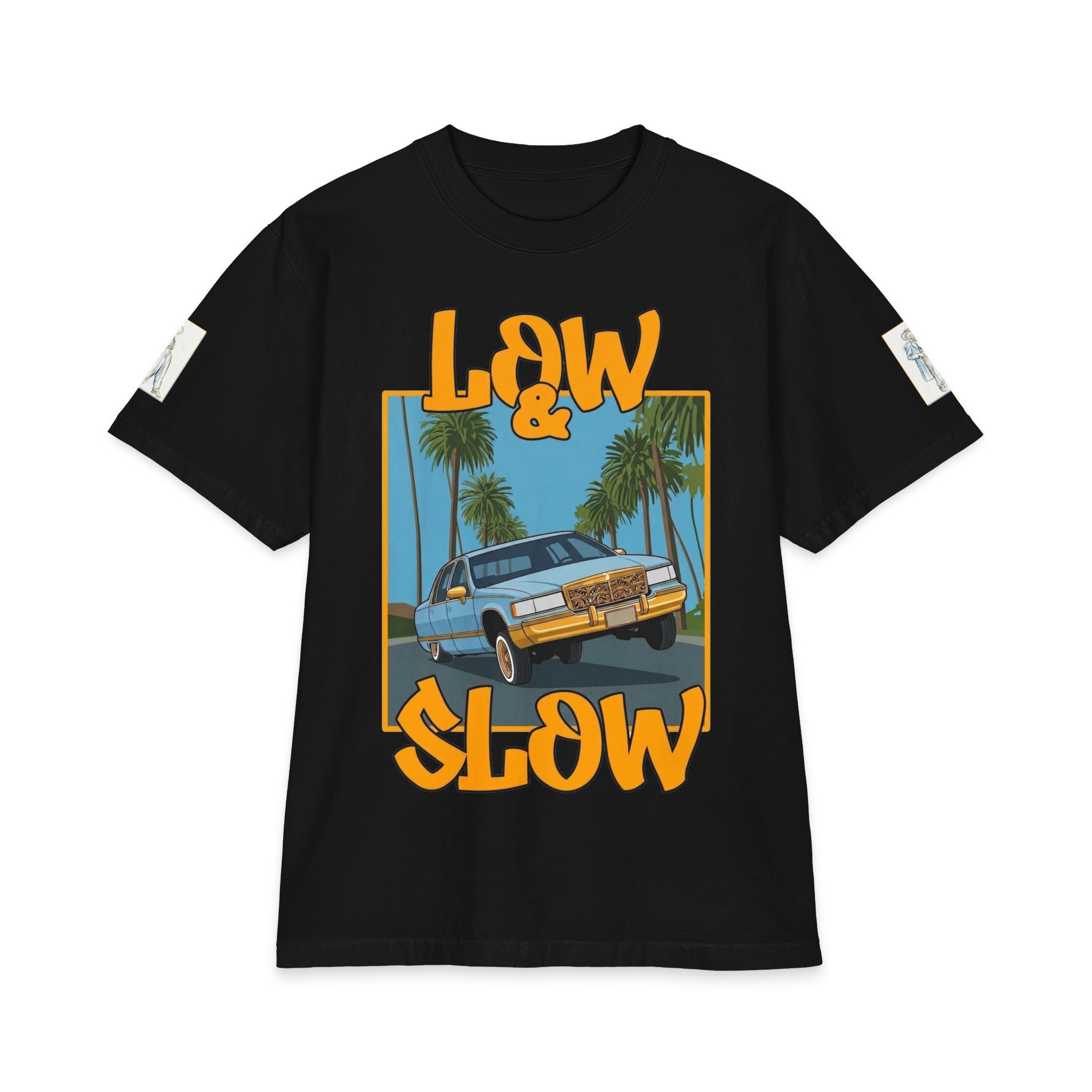 Low & Slow Vintage Lowrider T-Shirt