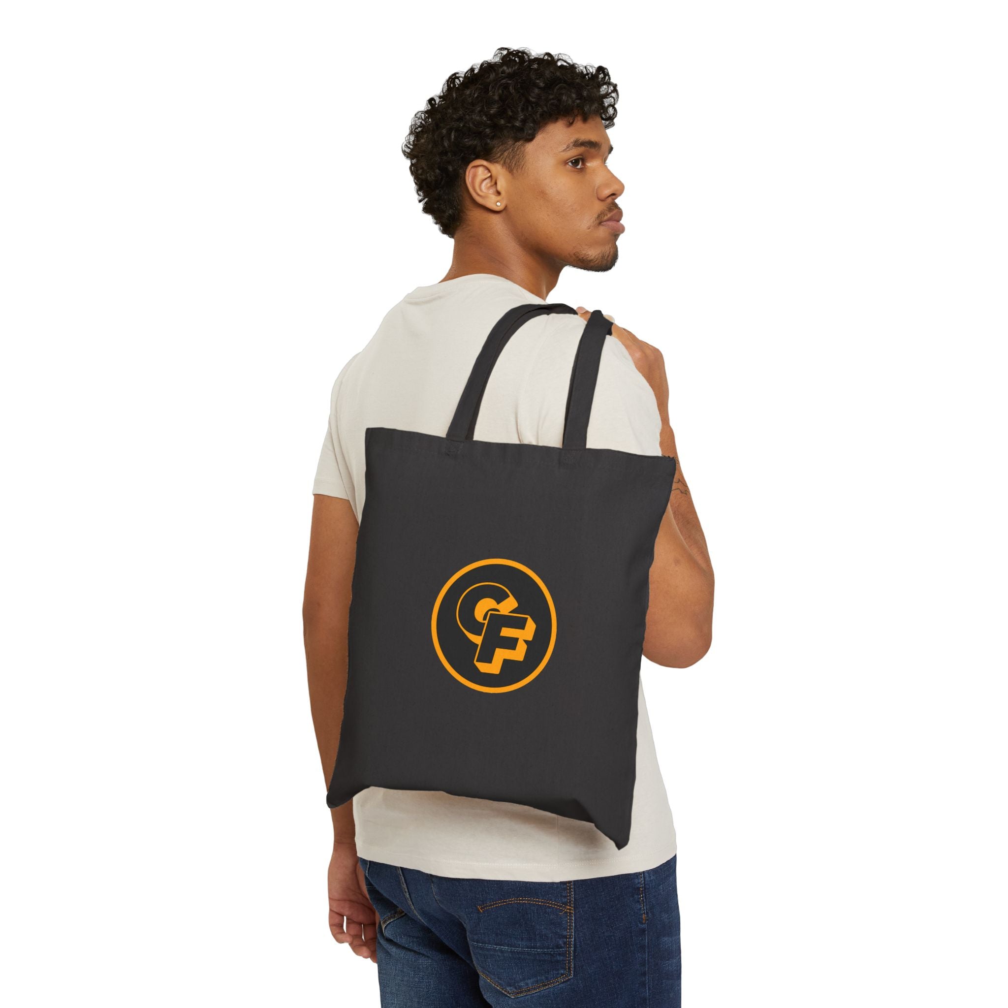 Halloween Vintage Car Tote Bag - "When Every Day is Halloween" Cotton Canvas Tote