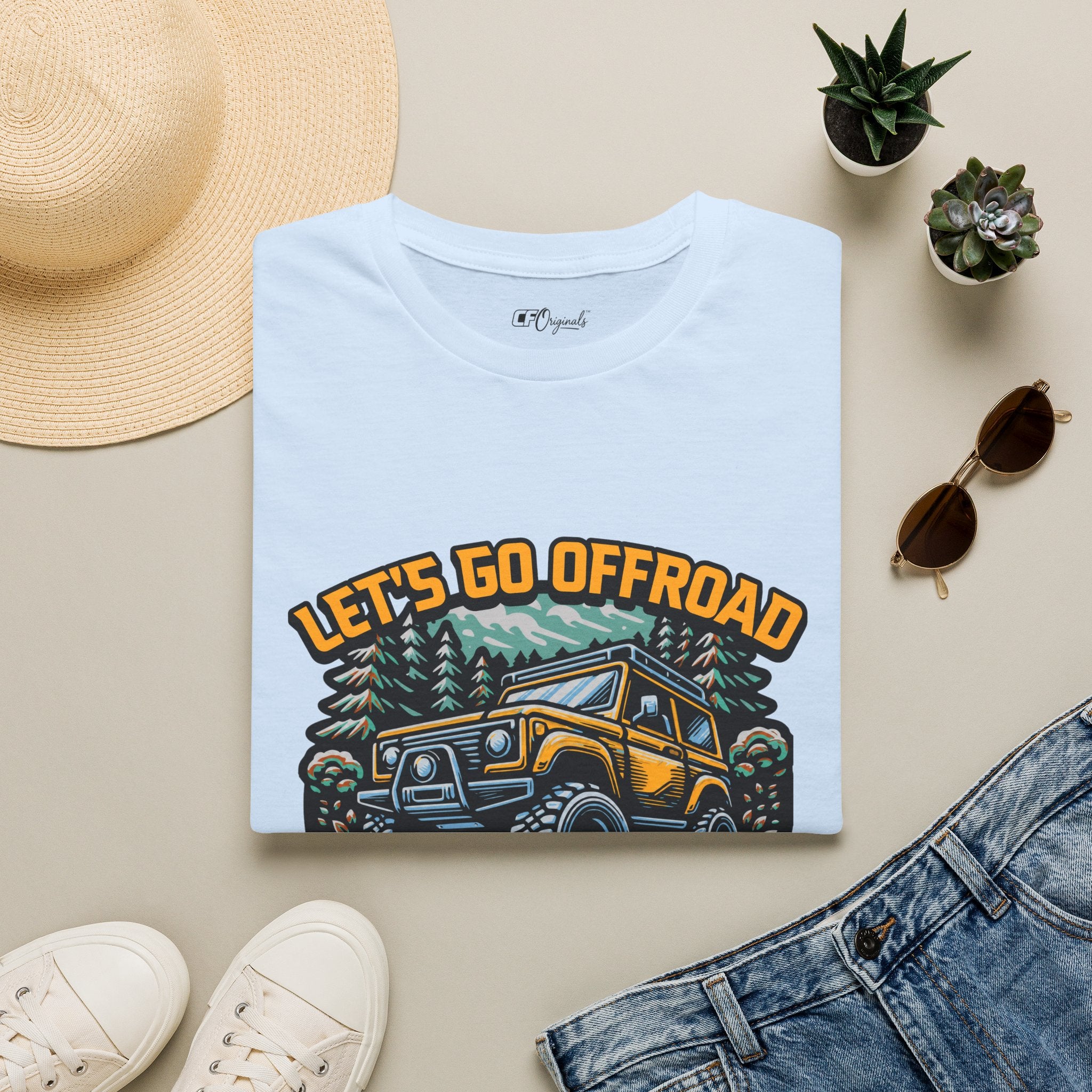 Offroad Adventure T‑Shirt — "Let's Go Offroad" Graphic Tee