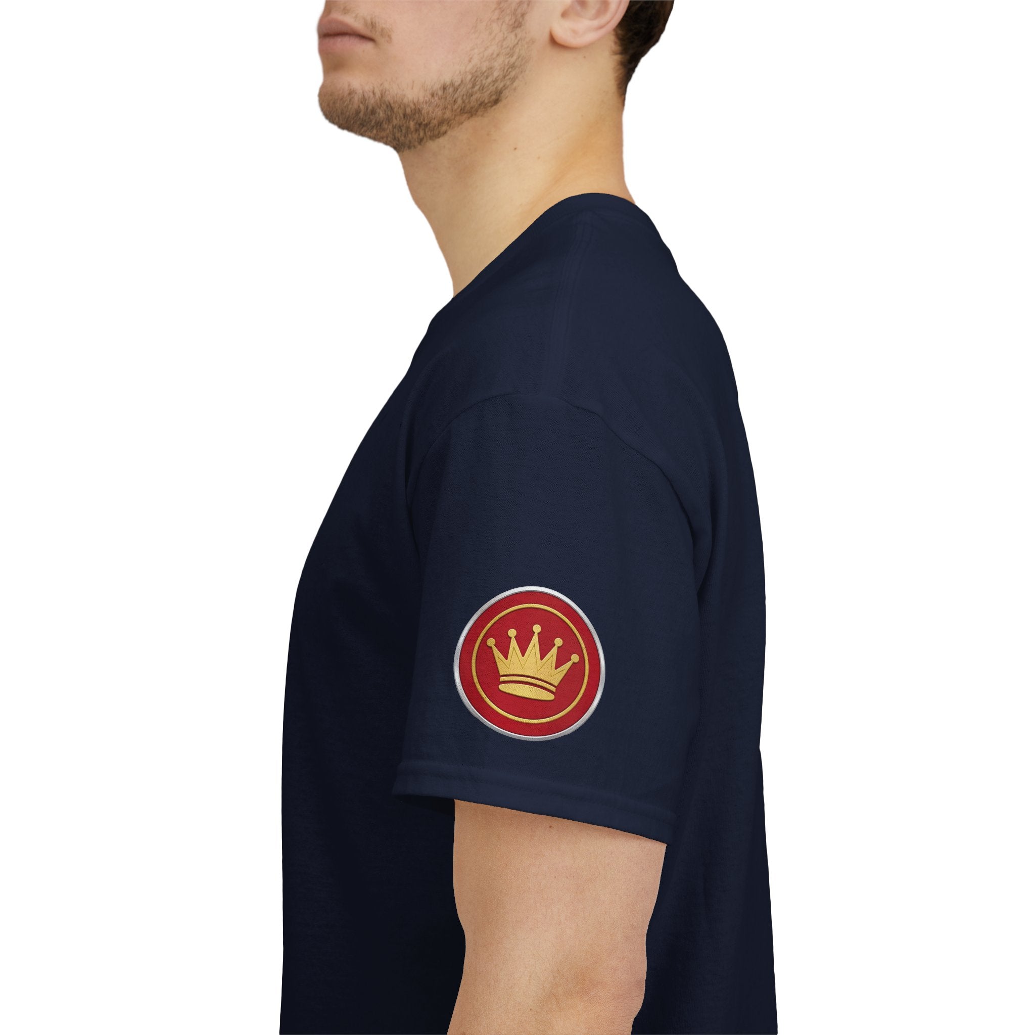Forest Rally T‑Shirt – 'The Forest Is a Place of Magic' Cross-stitched Style Graphic