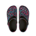 Pink & Teal Abstract Mosaic EVA Clogs — Patterned Slip-On Foam Shoes