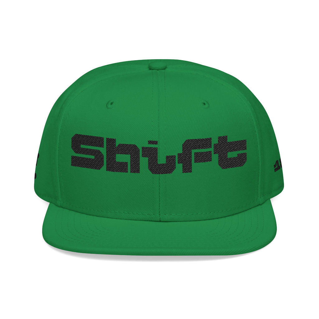 Embroidered 'Shift' Snapback Hat — Motorsport Logos
