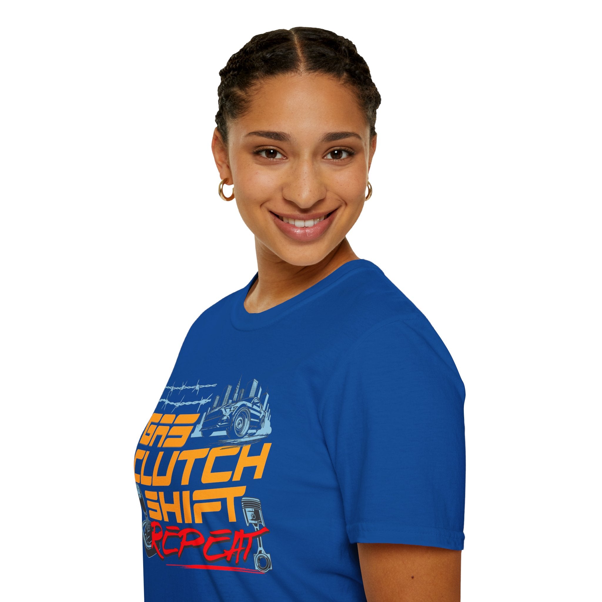 Gas Clutch Shift Tee — Racing Graphic T-Shirt